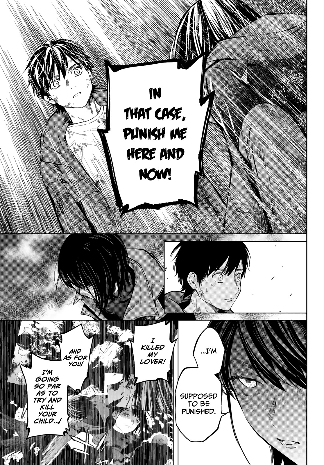 Konya wa Tsuki ga Kirei Desu ga, Toriaezu Shi ne Chapter 54 page 16 - Chapter 54: Beastly Love