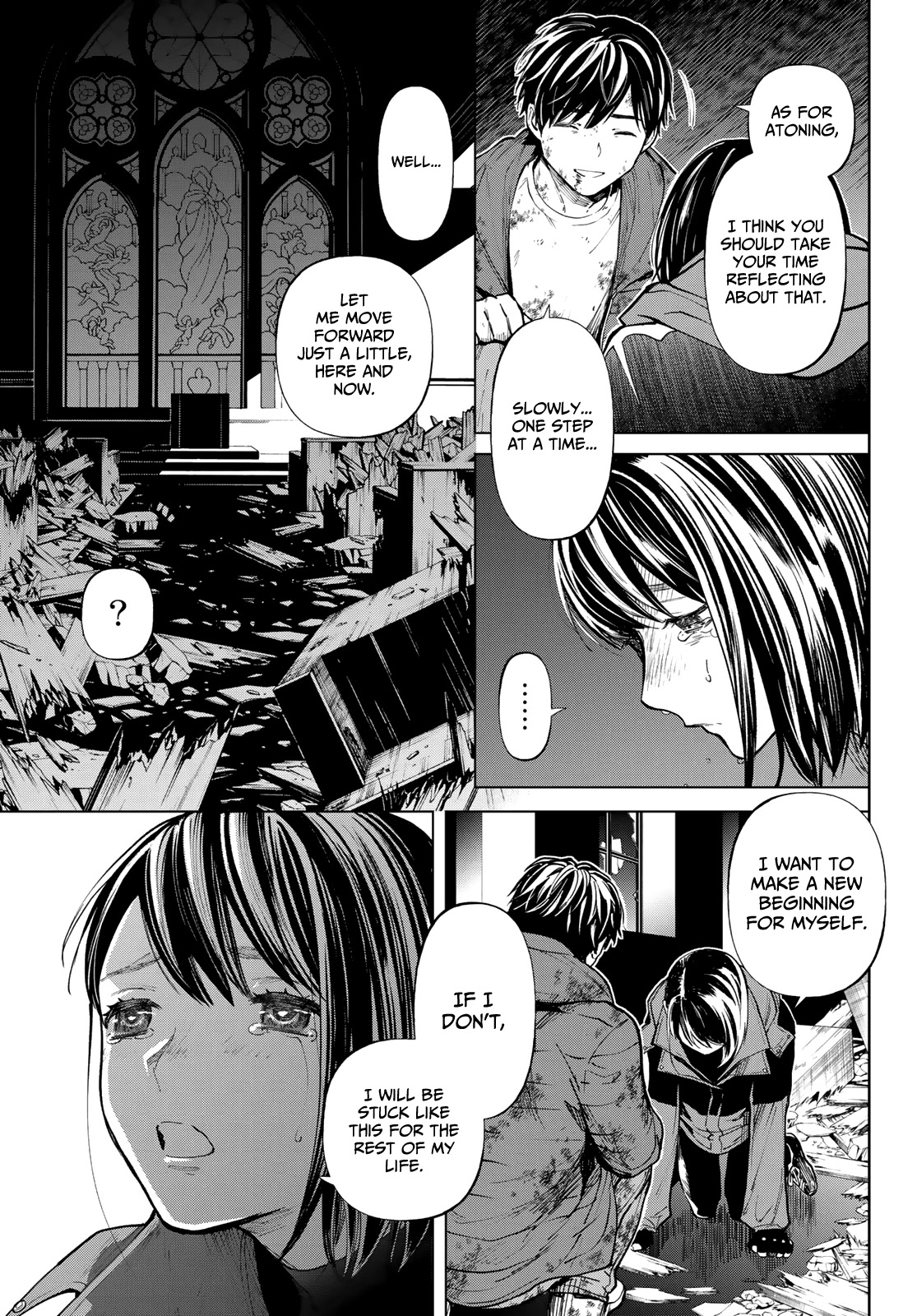 Konya wa Tsuki ga Kirei Desu ga, Toriaezu Shi ne Chapter 54 page 23 - Chapter 54: Beastly Love