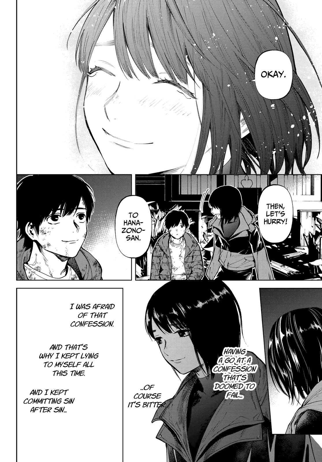 Konya wa Tsuki ga Kirei Desu ga, Toriaezu Shi ne Chapter 54 page 26 - Chapter 54: Beastly Love