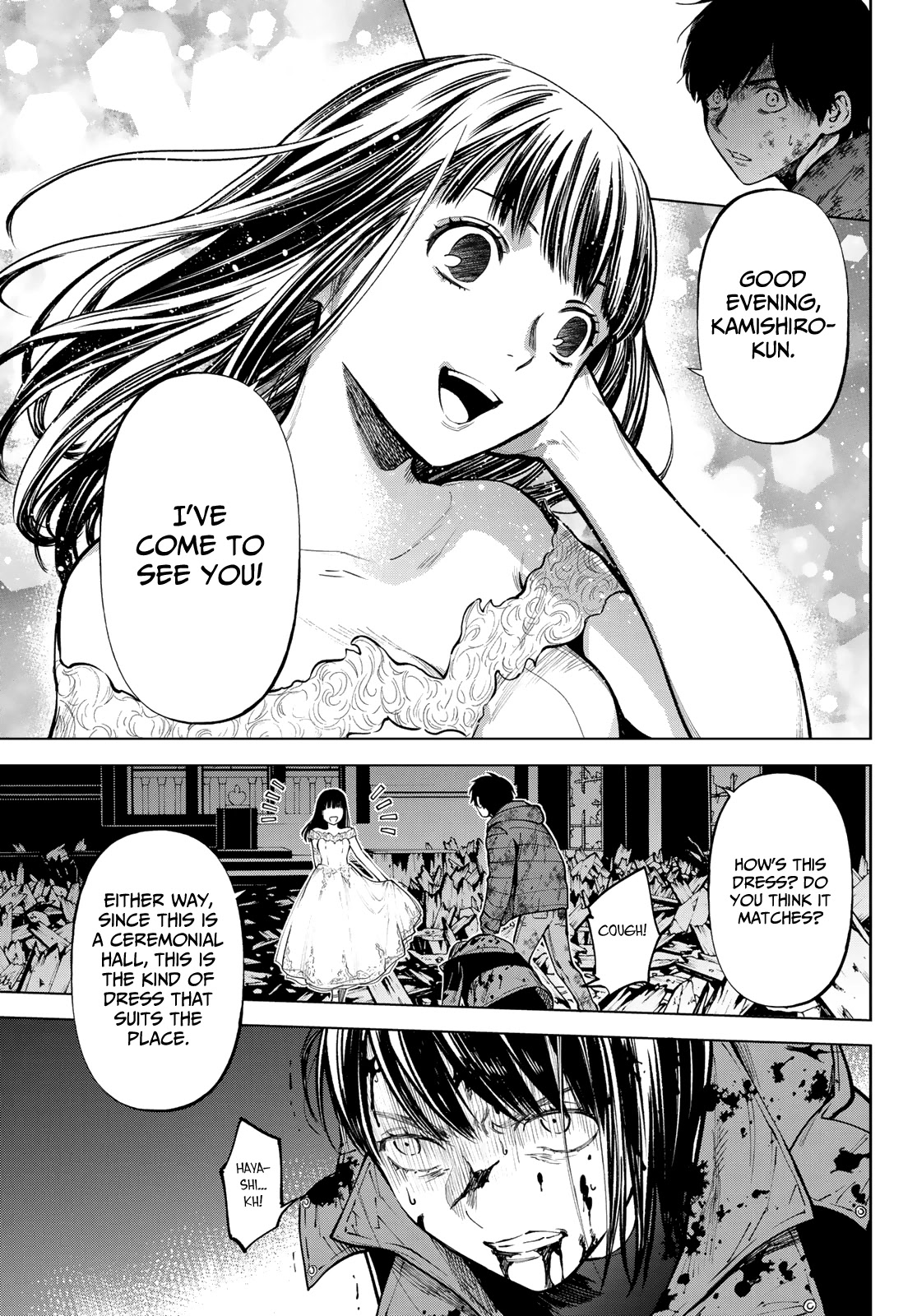 Konya wa Tsuki ga Kirei Desu ga, Toriaezu Shi ne Chapter 54 page 31 - Chapter 54: Beastly Love