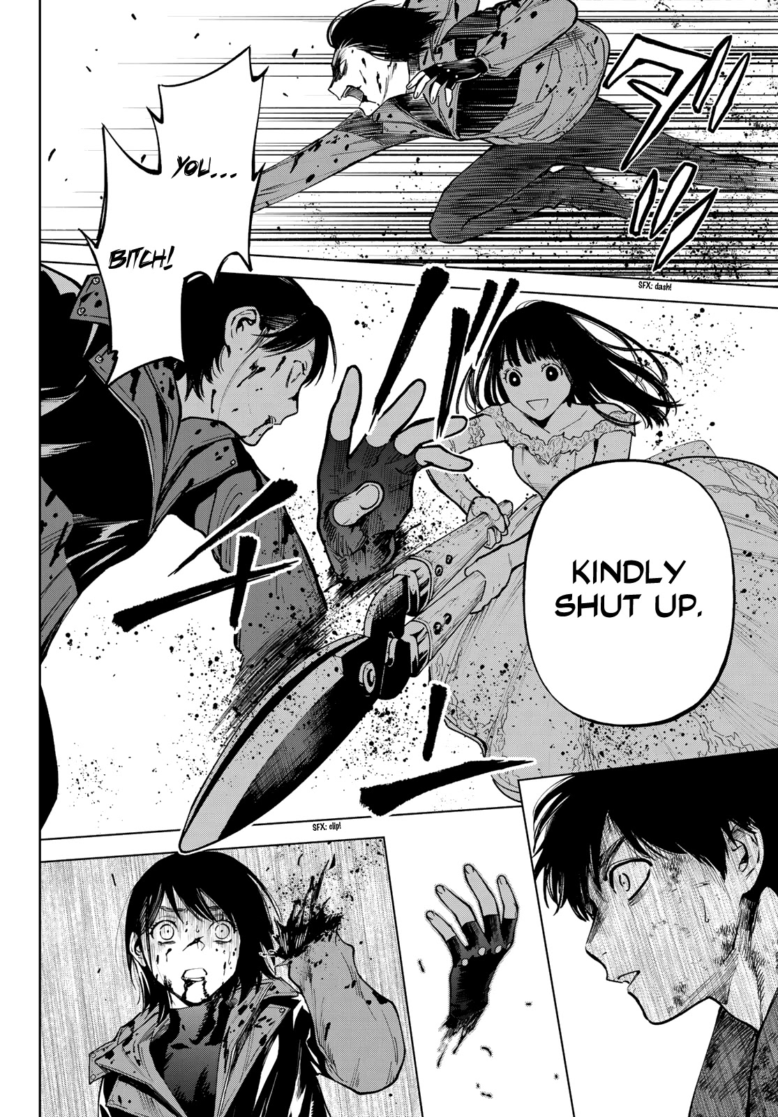 Konya wa Tsuki ga Kirei Desu ga, Toriaezu Shi ne Chapter 54 page 32 - Chapter 54: Beastly Love