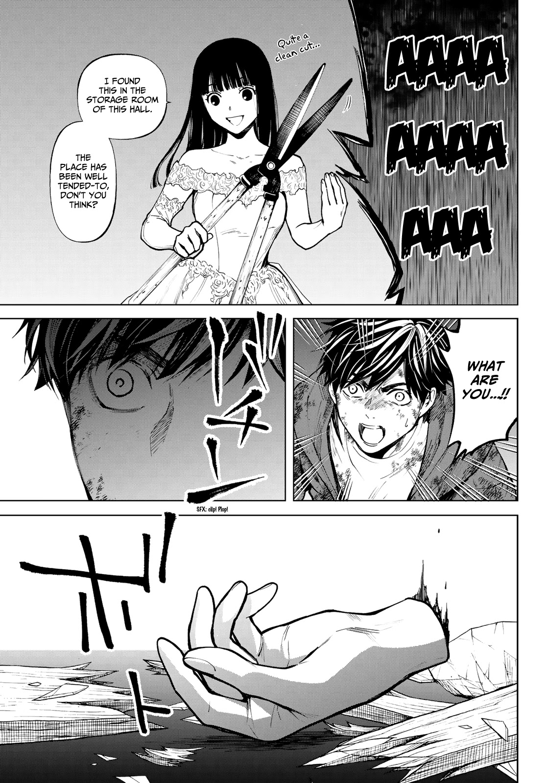 Konya wa Tsuki ga Kirei Desu ga, Toriaezu Shi ne Chapter 54 page 33 - Chapter 54: Beastly Love