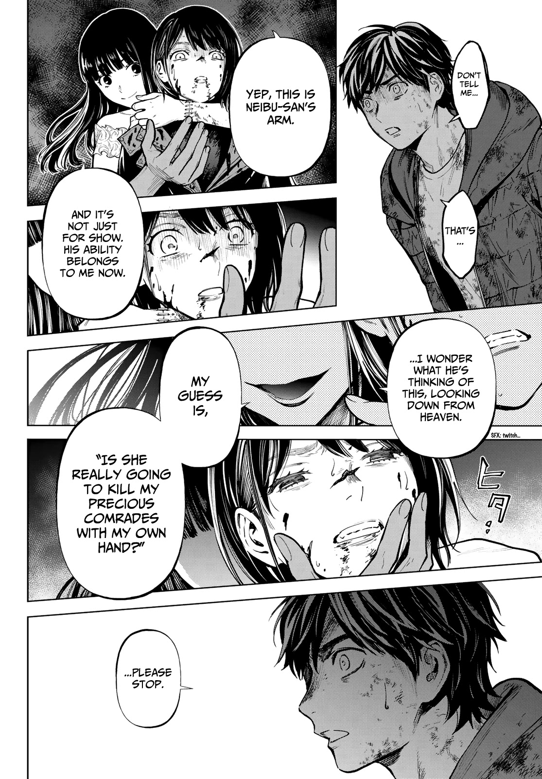 Konya wa Tsuki ga Kirei Desu ga, Toriaezu Shi ne Chapter 54 page 38 - Chapter 54: Beastly Love