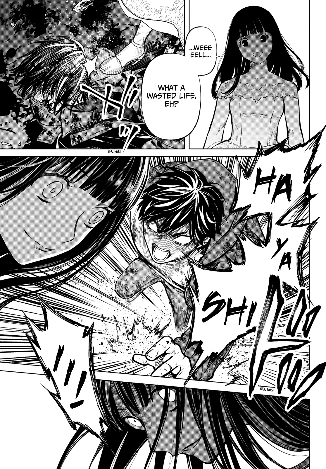 Konya wa Tsuki ga Kirei Desu ga, Toriaezu Shi ne Chapter 54 page 41 - Chapter 54: Beastly Love