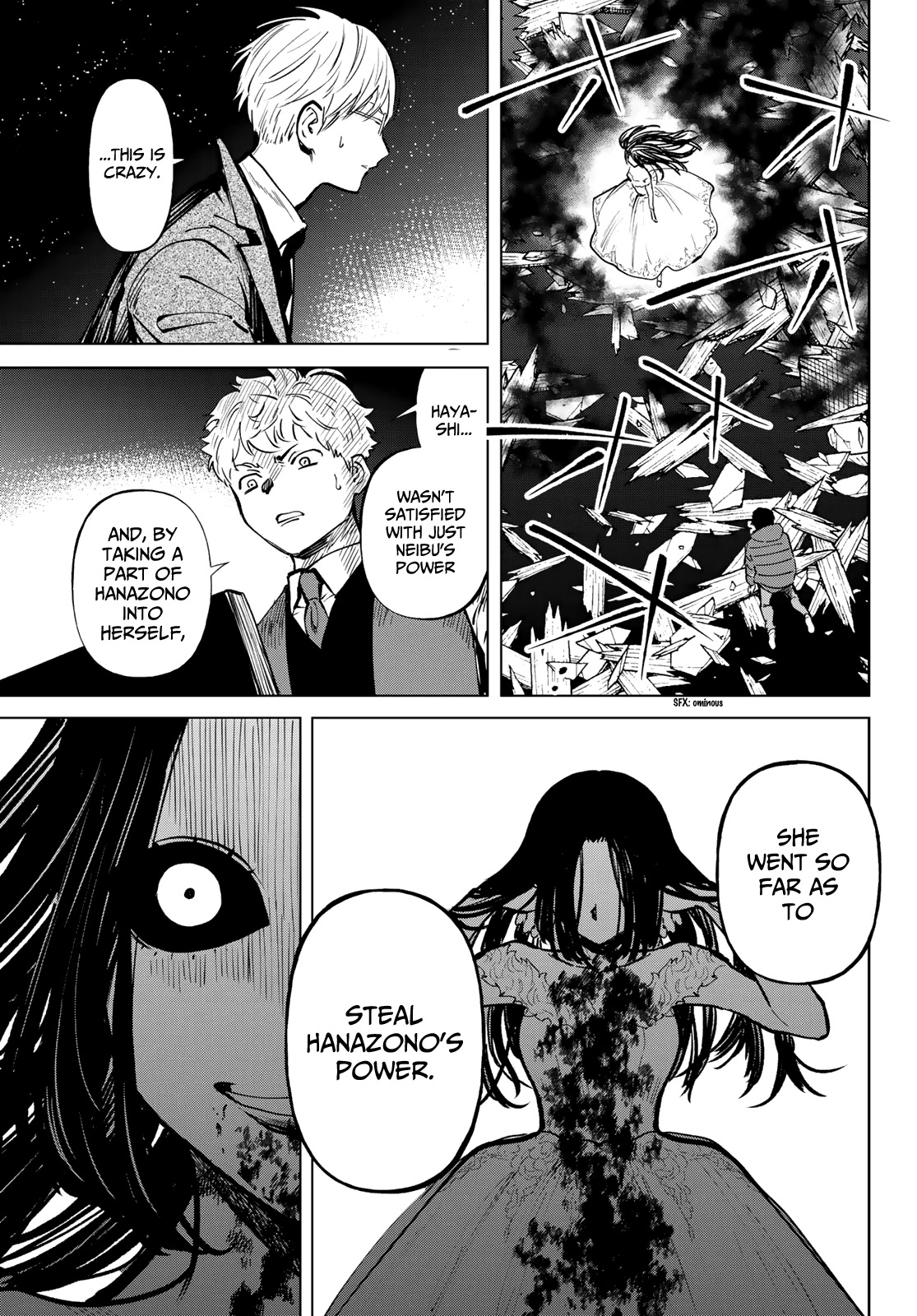Konya wa Tsuki ga Kirei Desu ga, Toriaezu Shi ne Chapter 55 page 32 - Chapter 55: Looter