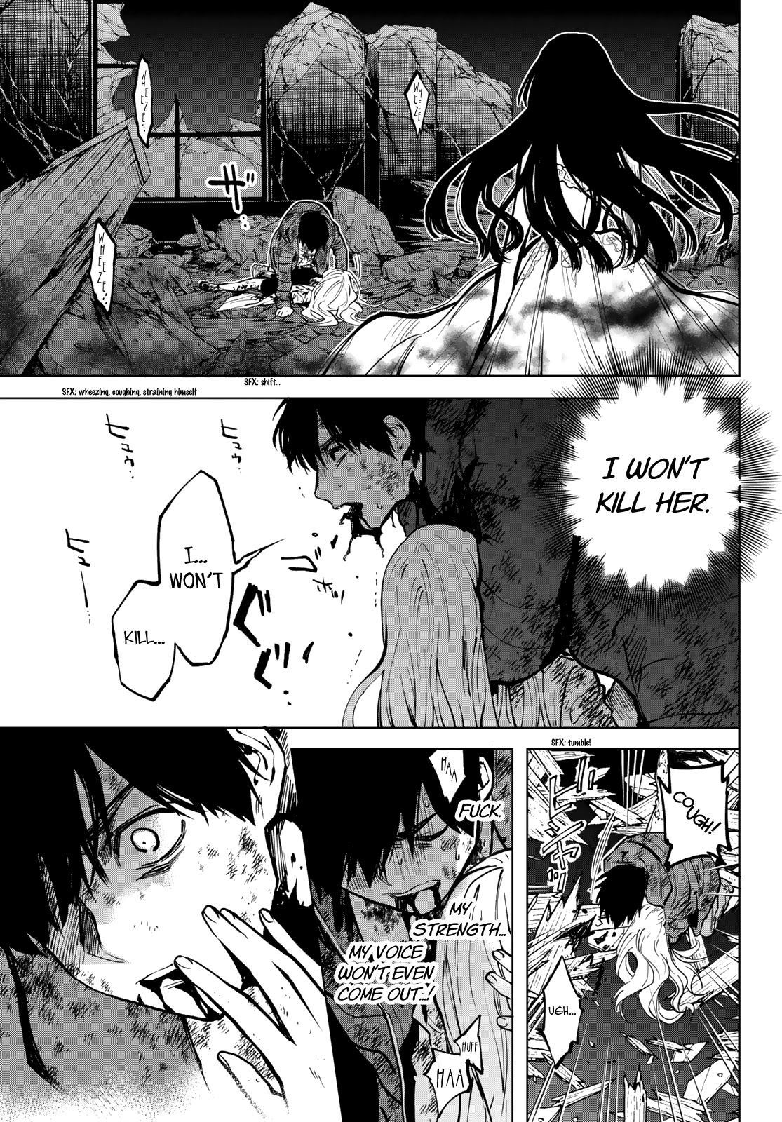 Konya wa Tsuki ga Kirei Desu ga, Toriaezu Shi ne Chapter 55 page 40 - Chapter 55: Looter