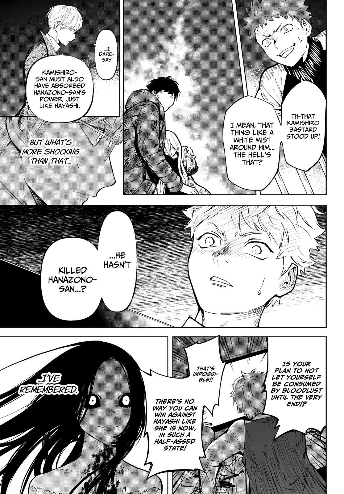 Konya wa Tsuki ga Kirei Desu ga, Toriaezu Shi ne Chapter 55 page 46 - Chapter 55: Looter
