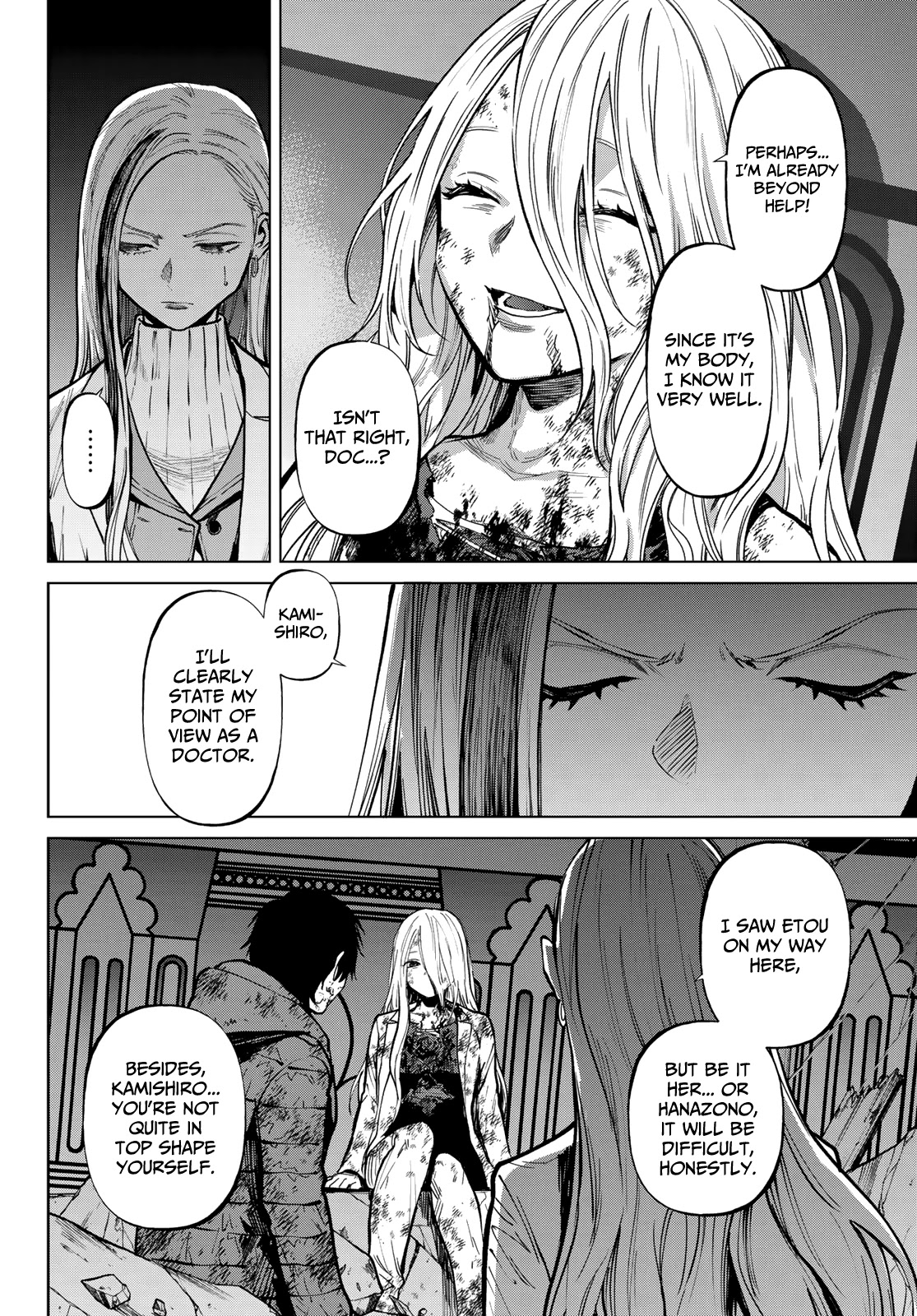 Konya wa Tsuki ga Kirei Desu ga, Toriaezu Shi ne Chapter 56 page 15 - Chapter 56: End