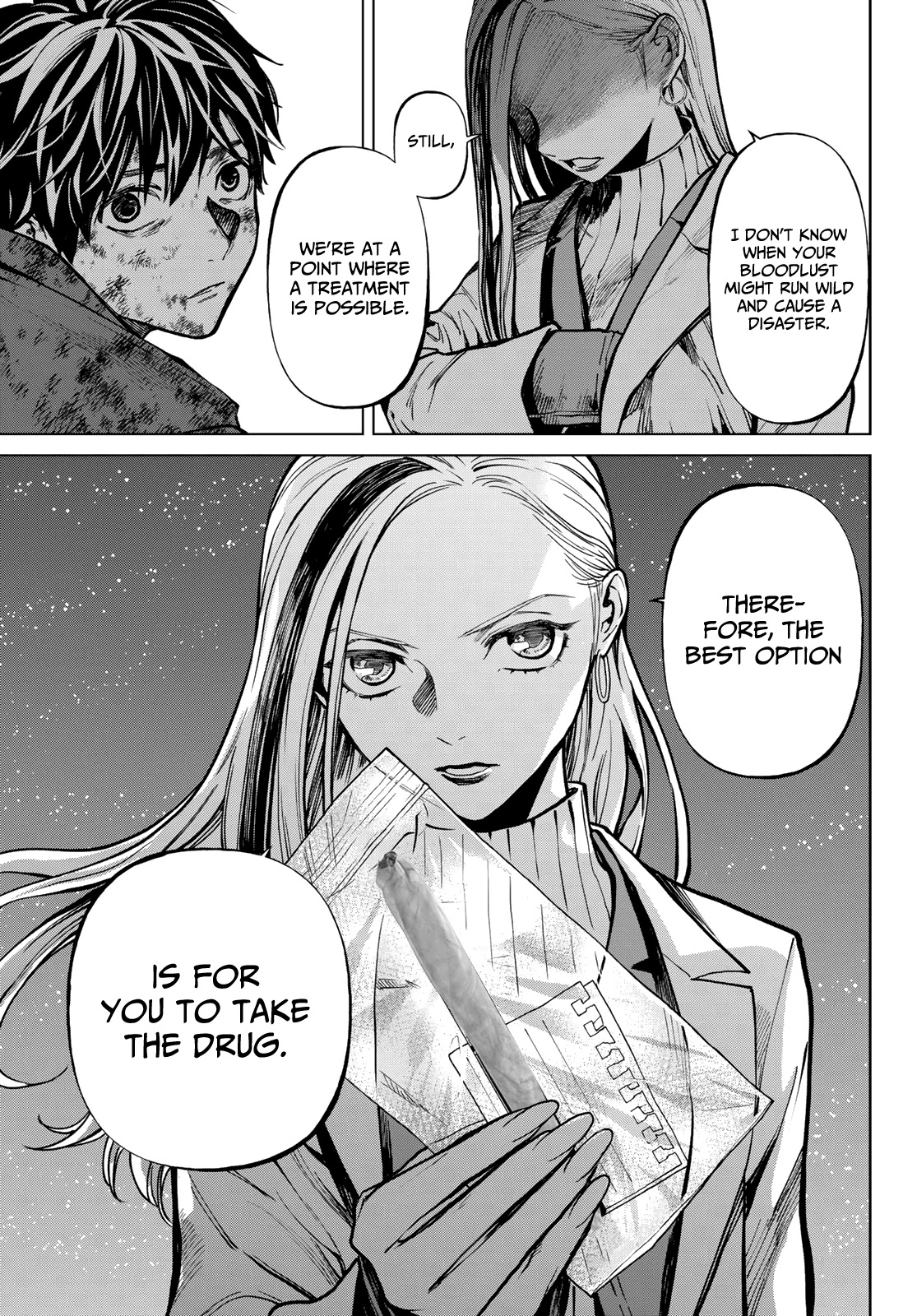 Konya wa Tsuki ga Kirei Desu ga, Toriaezu Shi ne Chapter 56 page 16 - Chapter 56: End