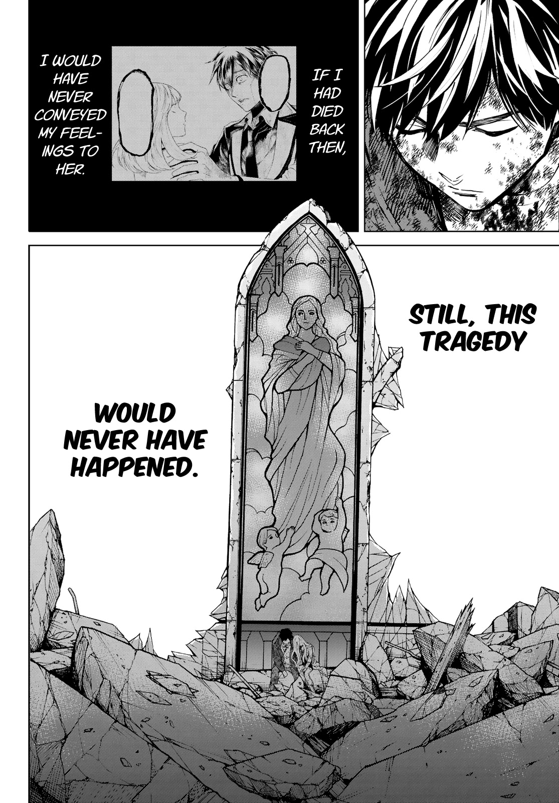 Konya wa Tsuki ga Kirei Desu ga, Toriaezu Shi ne Chapter 56 page 27 - Chapter 56: End