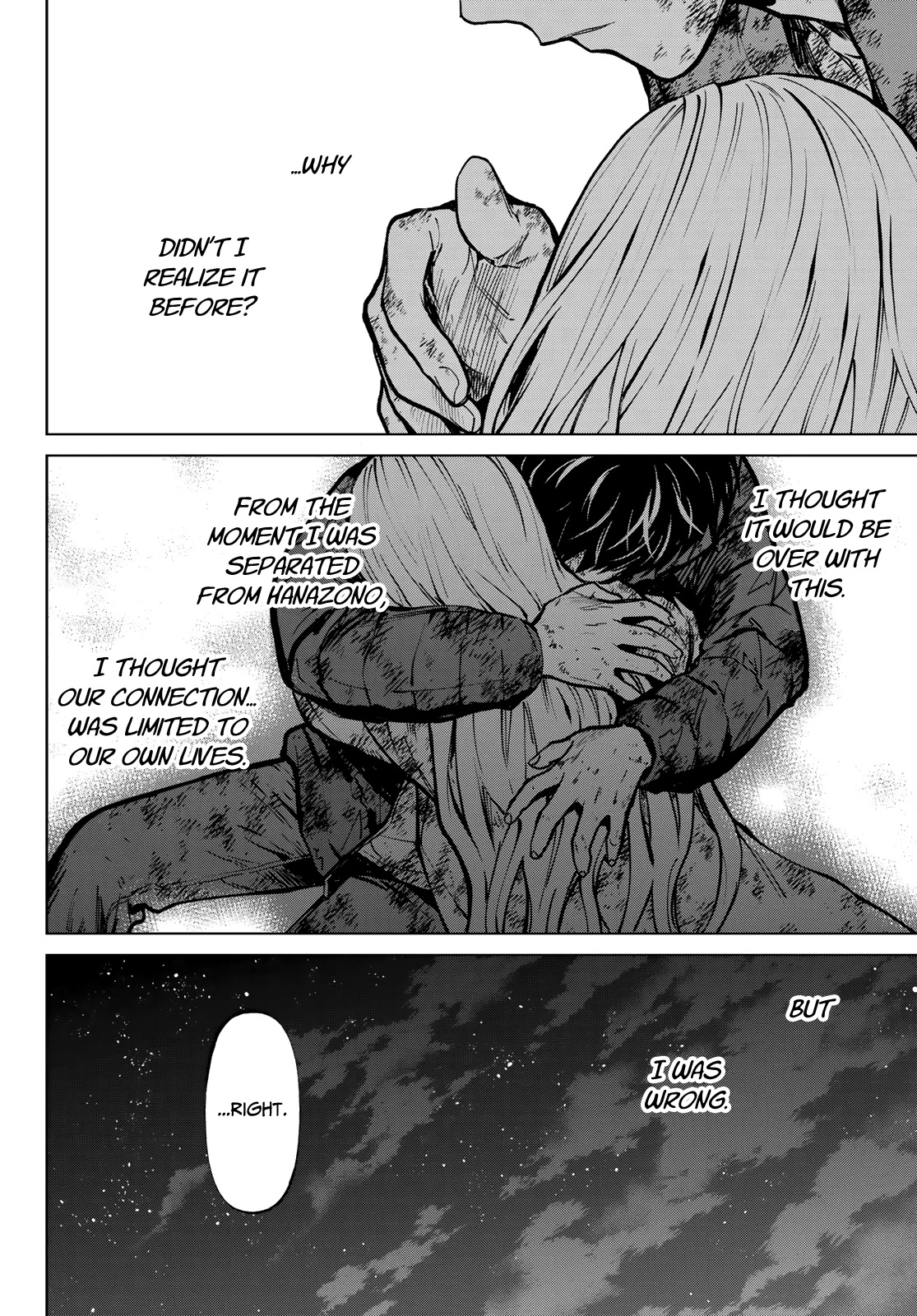 Konya wa Tsuki ga Kirei Desu ga, Toriaezu Shi ne Chapter 56 page 31 - Chapter 56: End