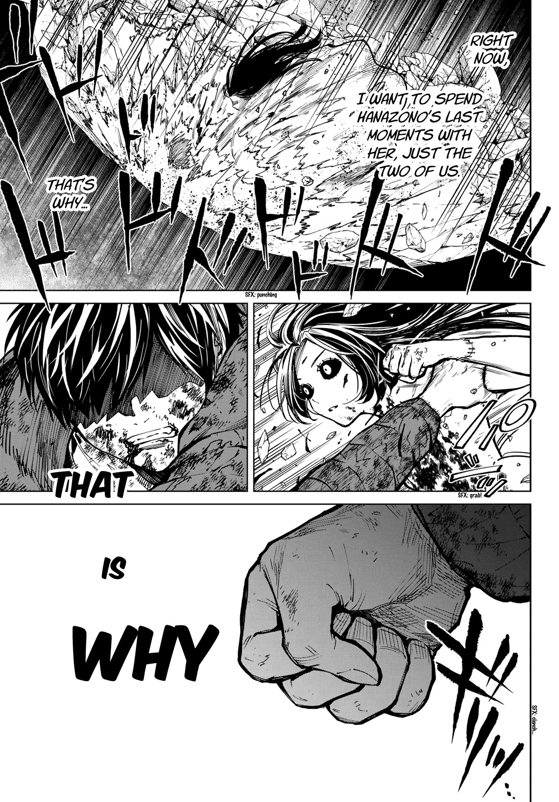 Konya wa Tsuki ga Kirei Desu ga, Toriaezu Shi ne Chapter 56 page 5 - Chapter 56: End