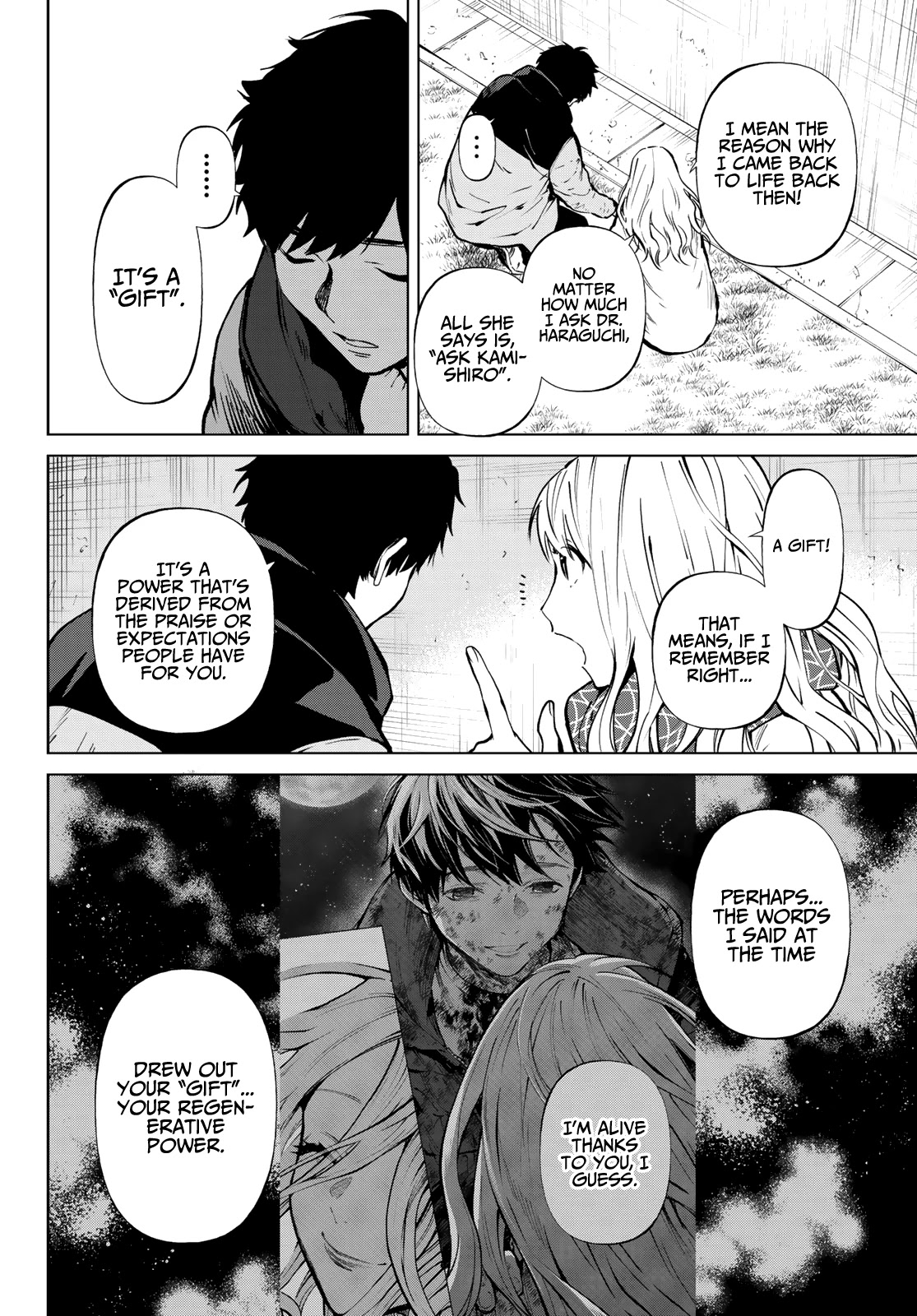 Konya wa Tsuki ga Kirei Desu ga, Toriaezu Shi ne Chapter 57 page 21 - Chapter 57: Last… and continued [END]