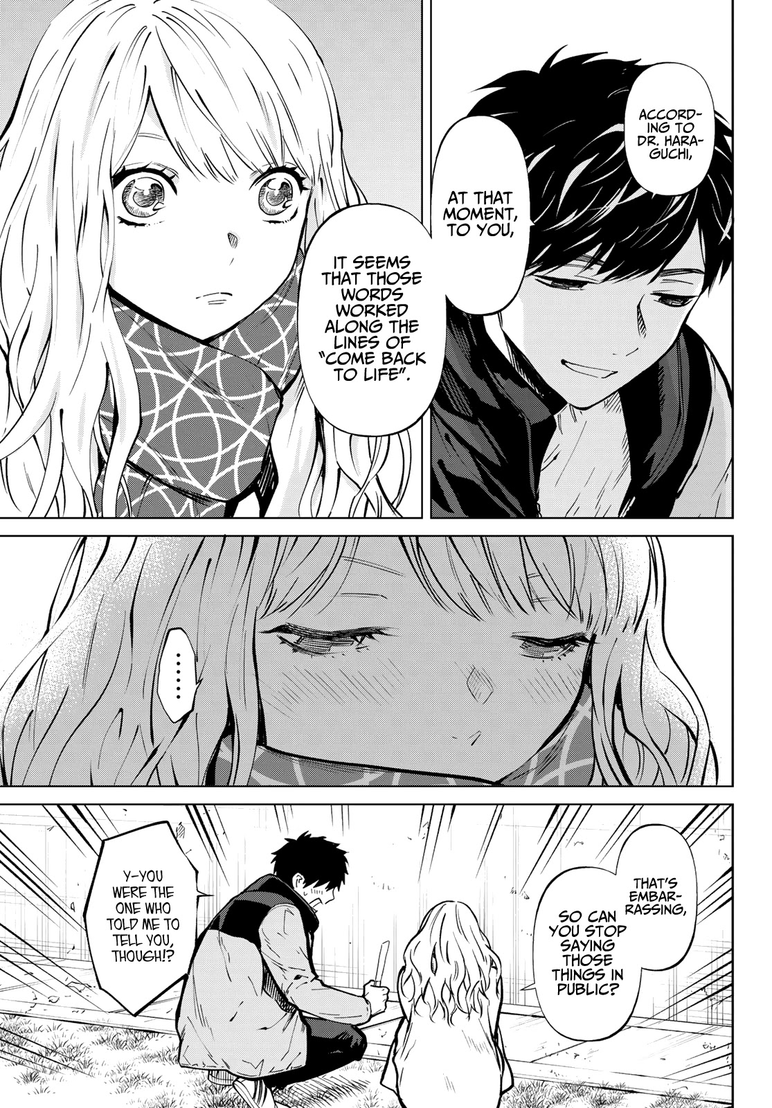 Konya wa Tsuki ga Kirei Desu ga, Toriaezu Shi ne Chapter 57 page 22 - Chapter 57: Last… and continued [END]