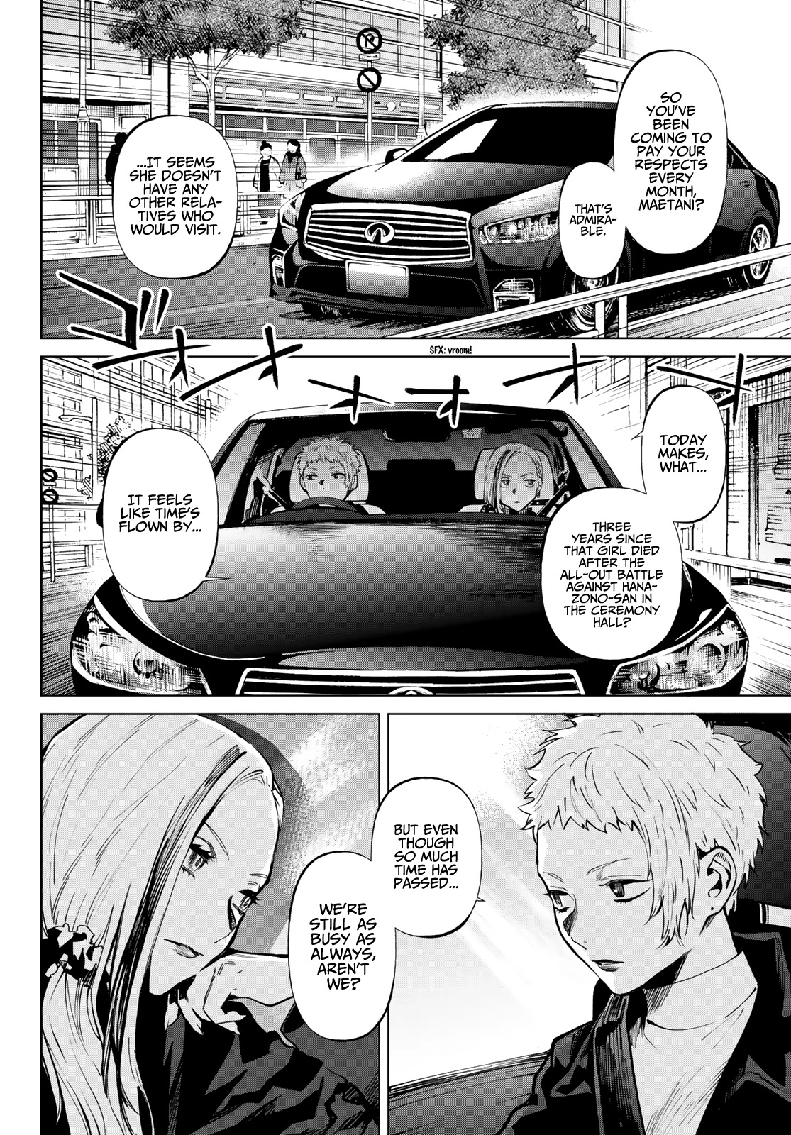 Konya wa Tsuki ga Kirei Desu ga, Toriaezu Shi ne Chapter 57 page 5 - Chapter 57: Last… and continued [END]