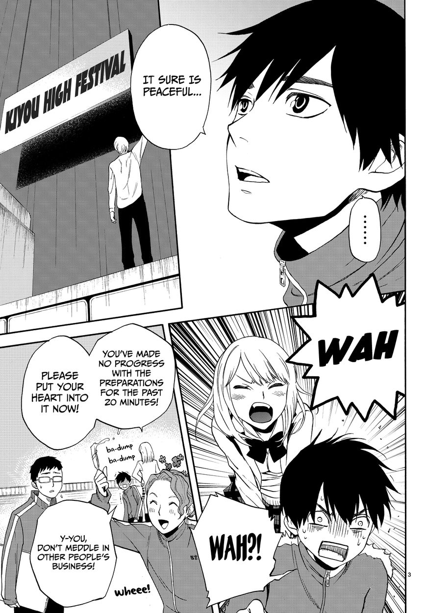 Konya wa Tsuki ga Kirei Desu ga, Toriaezu Shi ne Chapter 6 page 4 - Chapter 6 : Festival