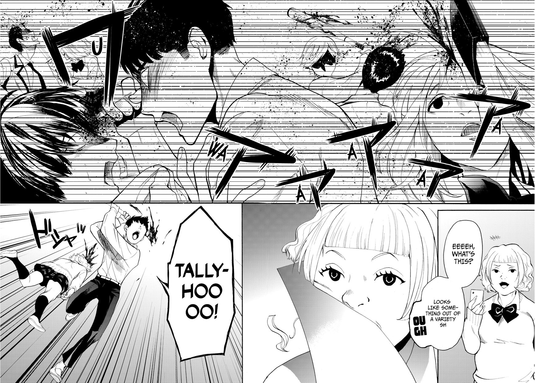 Konya wa Tsuki ga Kirei Desu ga, Toriaezu Shi ne Chapter 8 page 29 - Chapter 8 : Infection. Continued.
