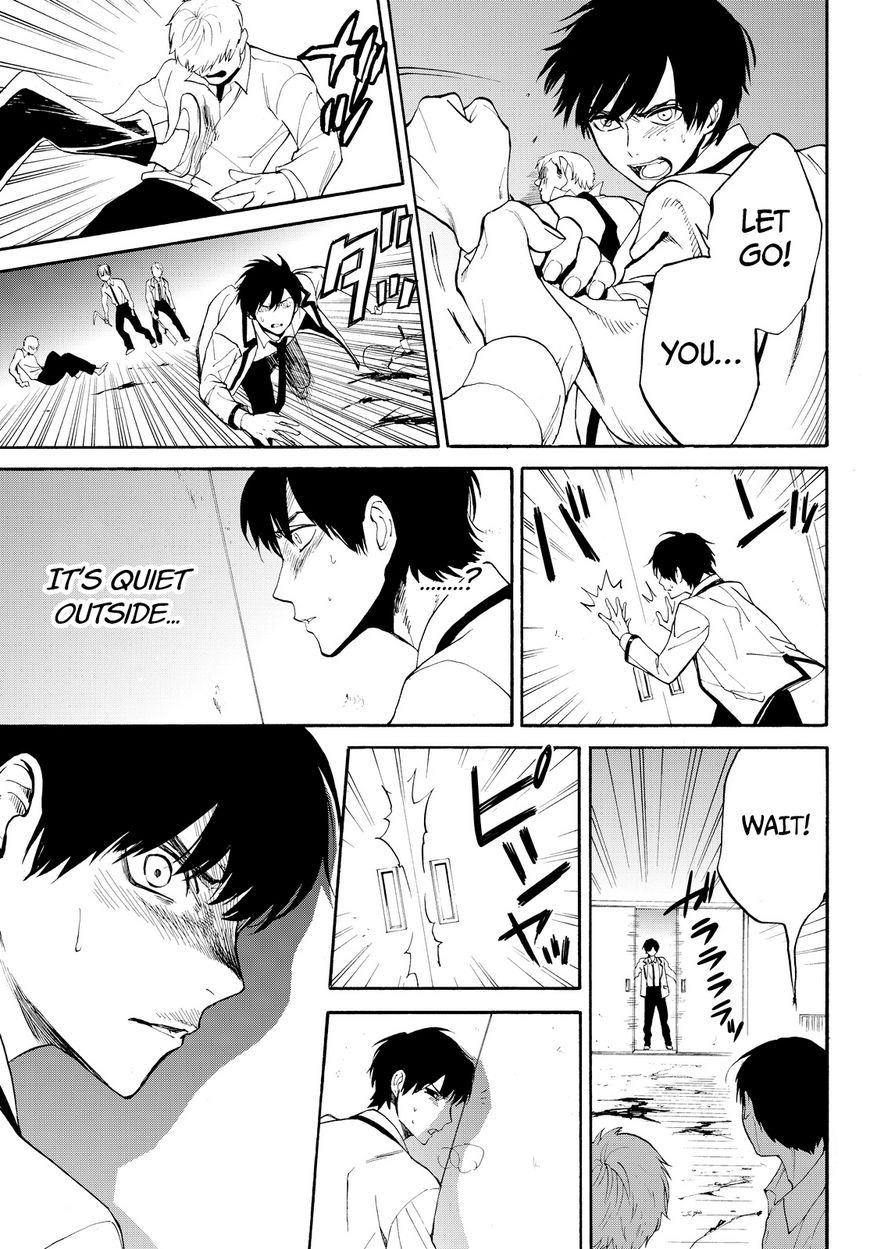 Konya wa Tsuki ga Kirei Desu ga, Toriaezu Shi ne Chapter 8 page 33 - Chapter 8 : Infection. Continued.