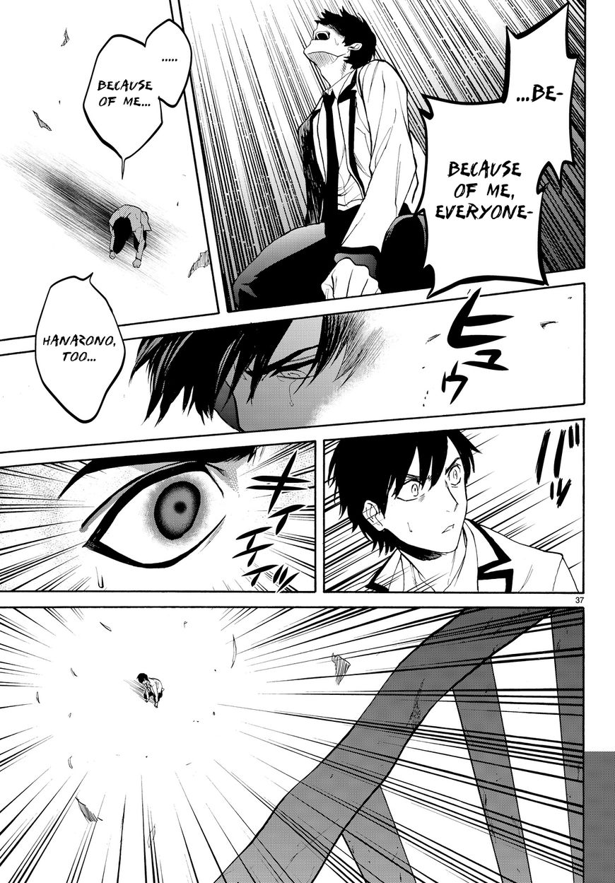 Konya wa Tsuki ga Kirei Desu ga, Toriaezu Shi ne Chapter 8 page 37 - Chapter 8 : Infection. Continued.
