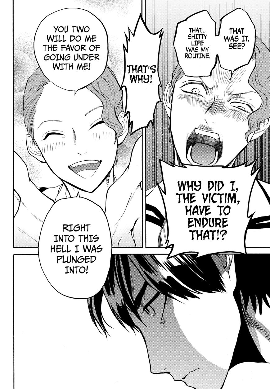 Konya wa Tsuki ga Kirei Desu ga, Toriaezu Shi ne Chapter 8 page 48 - Chapter 8 : Infection. Continued.