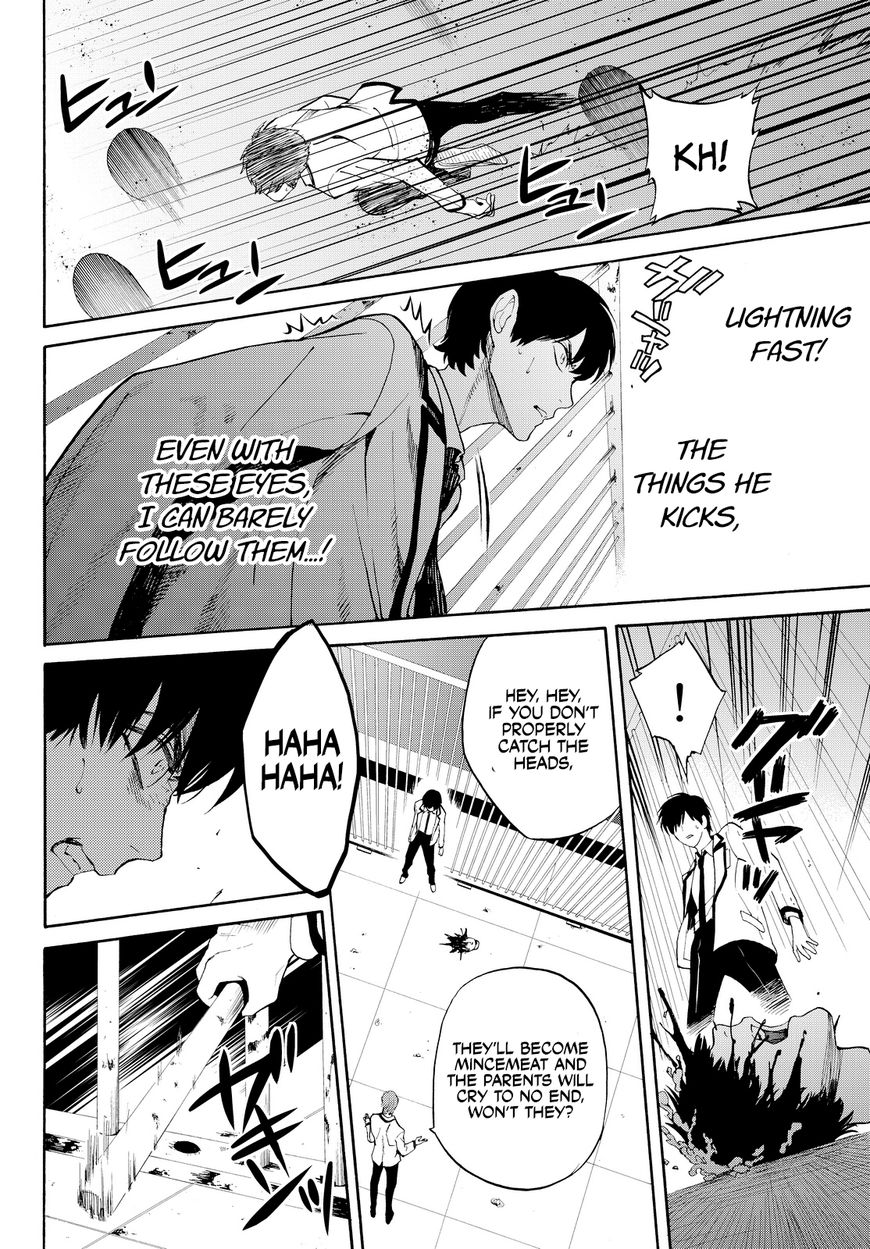 Konya wa Tsuki ga Kirei Desu ga, Toriaezu Shi ne Chapter 8 page 54 - Chapter 8 : Infection. Continued.