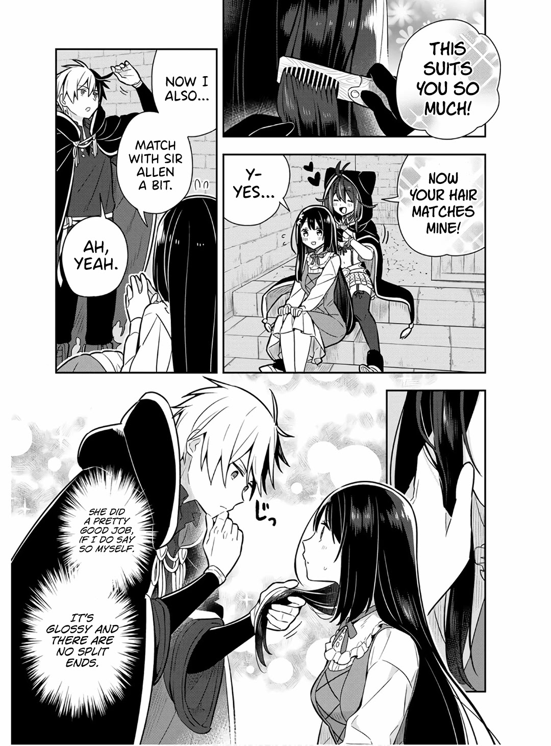 Konyaku Haki Sareta Reijo Wo Hirotta Ore Ga, Ikenai Koto Wo Oshiekomu Oishi Mono Wo Tabesasete Oshare Wo Sasete, Sekaichi Shiawasena Shojo Ni Produce! Chapter 11 page 12 - Chapter 11