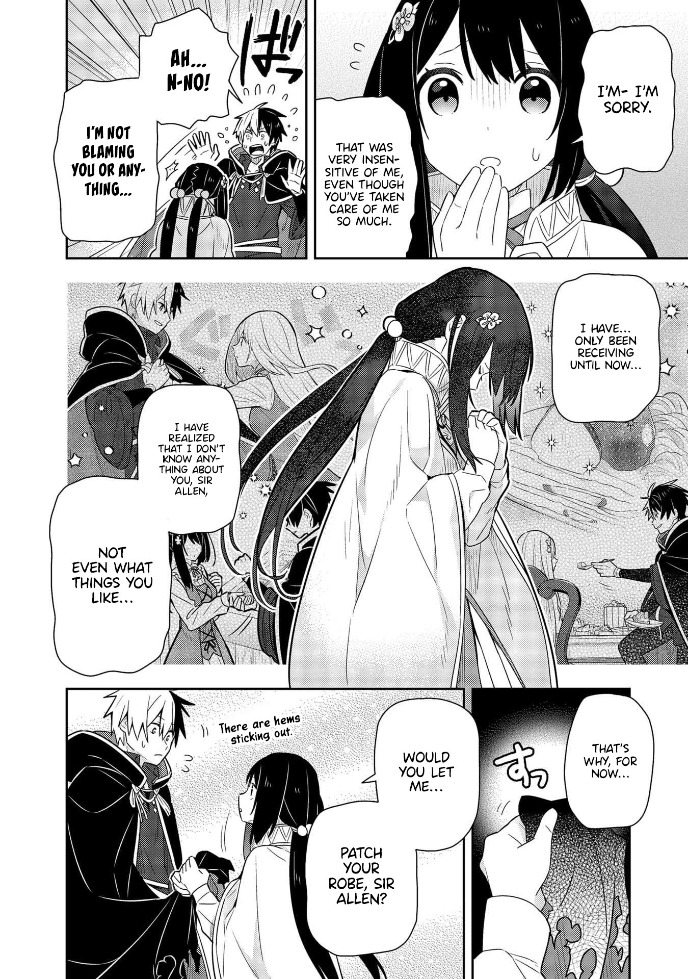 Konyaku Haki Sareta Reijo Wo Hirotta Ore Ga, Ikenai Koto Wo Oshiekomu Oishi Mono Wo Tabesasete Oshare Wo Sasete, Sekaichi Shiawasena Shojo Ni Produce! Chapter 21 page 19 - Chapter 21