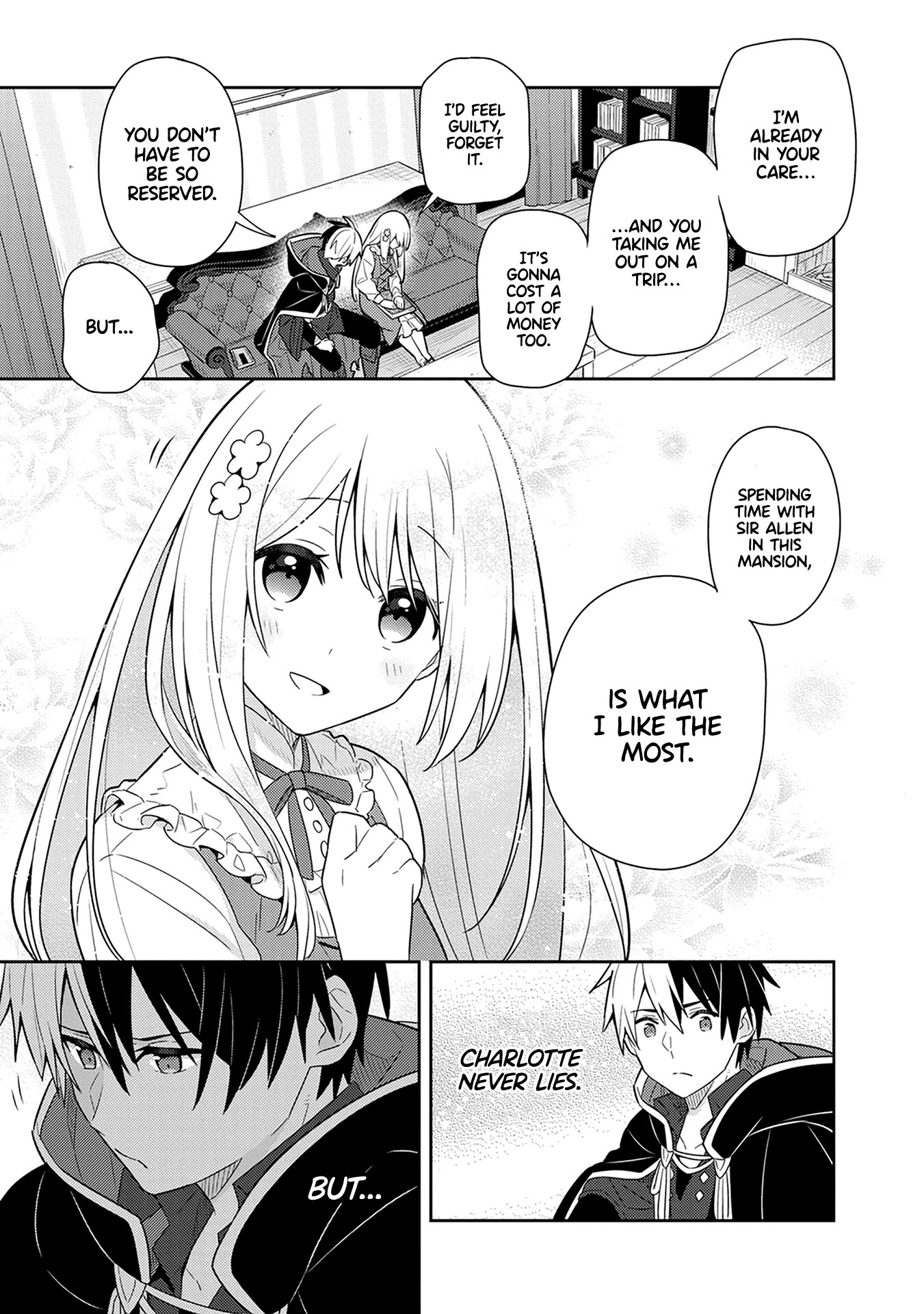 Konyaku Haki Sareta Reijo Wo Hirotta Ore Ga, Ikenai Koto Wo Oshiekomu Oishi Mono Wo Tabesasete Oshare Wo Sasete, Sekaichi Shiawasena Shojo Ni Produce! Chapter 22 page 7 - Chapter 22
