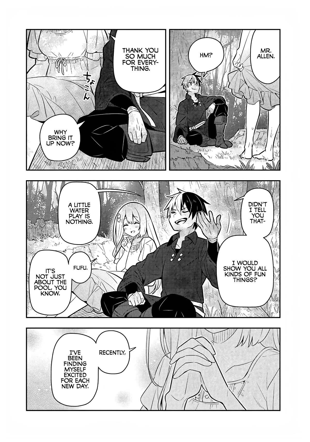 Konyaku Haki Sareta Reijo Wo Hirotta Ore Ga, Ikenai Koto Wo Oshiekomu Oishi Mono Wo Tabesasete Oshare Wo Sasete, Sekaichi Shiawasena Shojo Ni Produce! Chapter 32 page 14 - Chapter 32