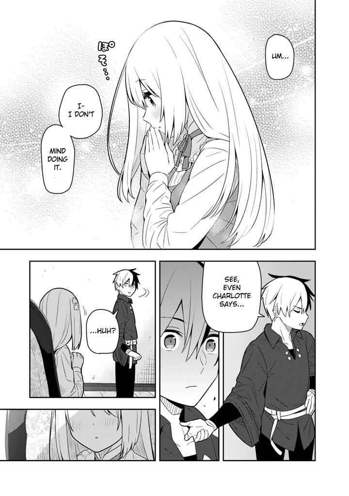 Konyaku Haki Sareta Reijo Wo Hirotta Ore Ga, Ikenai Koto Wo Oshiekomu Oishi Mono Wo Tabesasete Oshare Wo Sasete, Sekaichi Shiawasena Shojo Ni Produce! Chapter 35 page 10 - Chapter 35