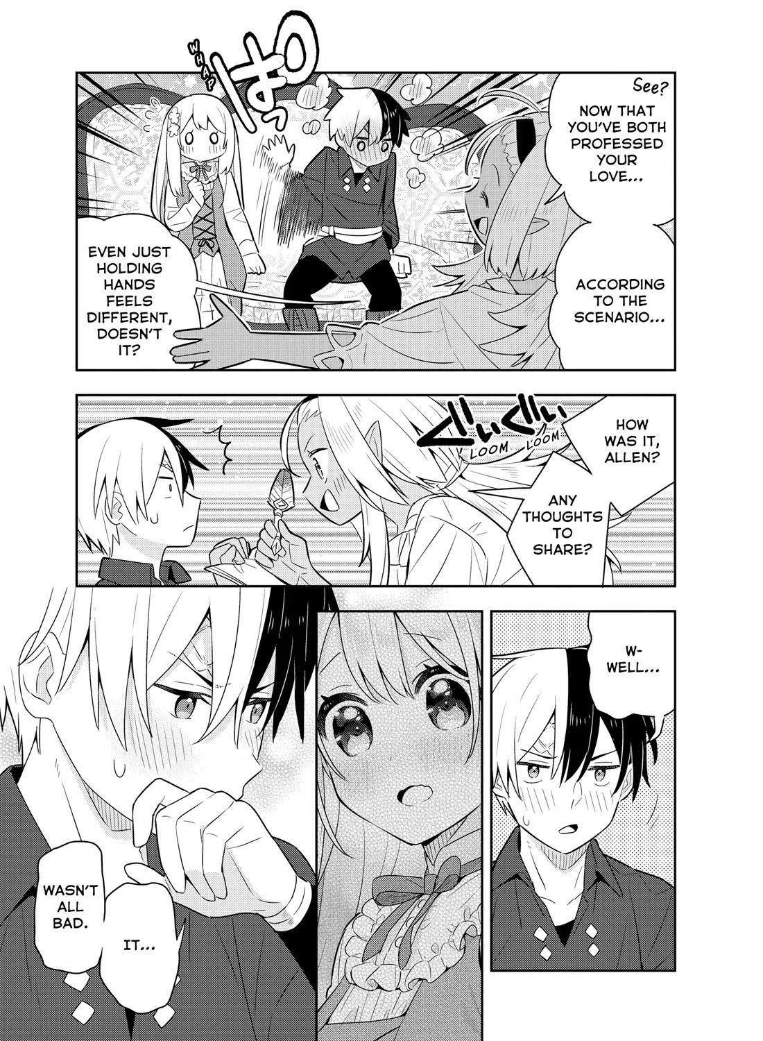 Konyaku Haki Sareta Reijo Wo Hirotta Ore Ga, Ikenai Koto Wo Oshiekomu Oishi Mono Wo Tabesasete Oshare Wo Sasete, Sekaichi Shiawasena Shojo Ni Produce! Chapter 36 page 11 - Chapter 36: Mission Compulsory Romcom