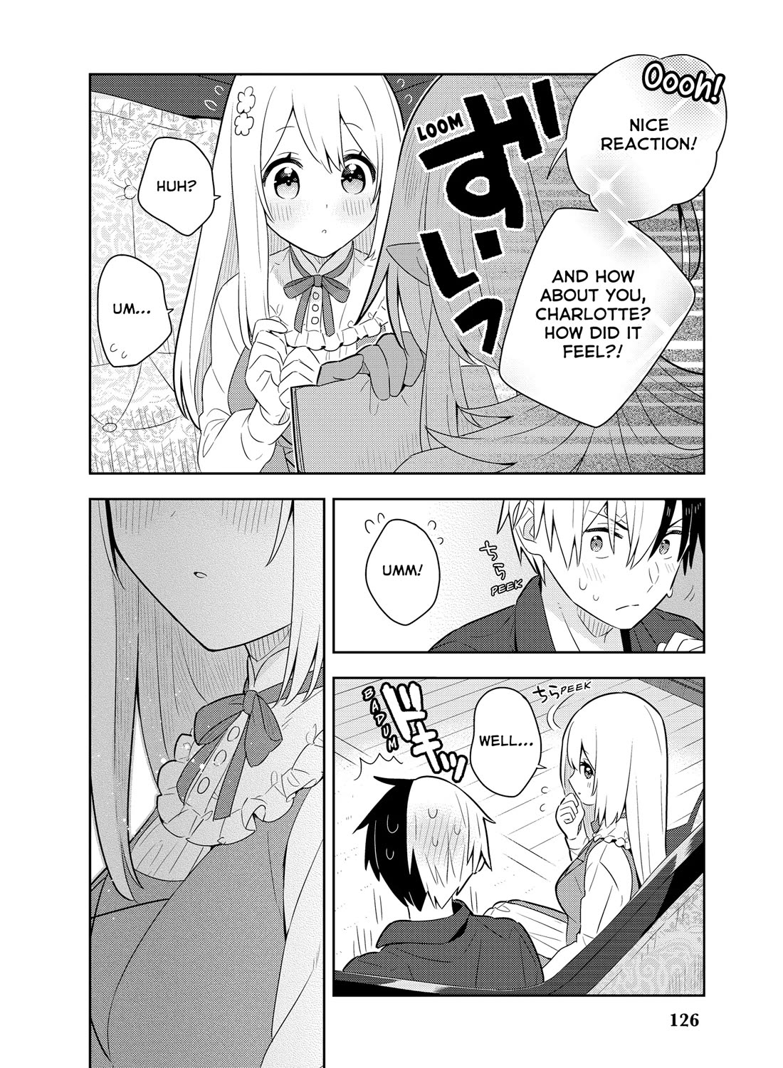 Konyaku Haki Sareta Reijo Wo Hirotta Ore Ga, Ikenai Koto Wo Oshiekomu Oishi Mono Wo Tabesasete Oshare Wo Sasete, Sekaichi Shiawasena Shojo Ni Produce! Chapter 36 page 12 - Chapter 36: Mission Compulsory Romcom