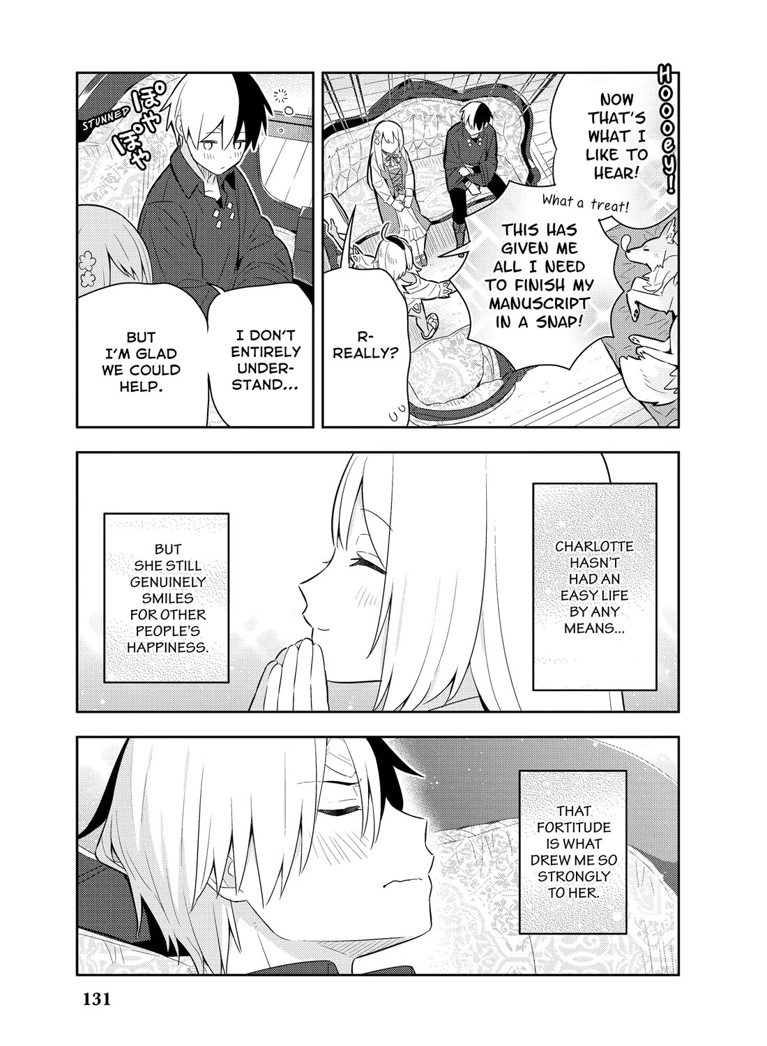 Konyaku Haki Sareta Reijo Wo Hirotta Ore Ga, Ikenai Koto Wo Oshiekomu Oishi Mono Wo Tabesasete Oshare Wo Sasete, Sekaichi Shiawasena Shojo Ni Produce! Chapter 36 page 17 - Chapter 36: Mission Compulsory Romcom