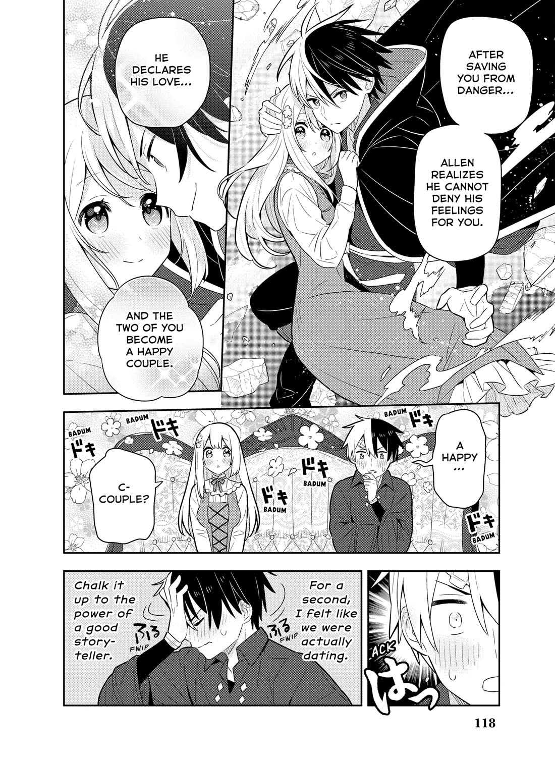 Konyaku Haki Sareta Reijo Wo Hirotta Ore Ga, Ikenai Koto Wo Oshiekomu Oishi Mono Wo Tabesasete Oshare Wo Sasete, Sekaichi Shiawasena Shojo Ni Produce! Chapter 36 page 4 - Chapter 36: Mission Compulsory Romcom