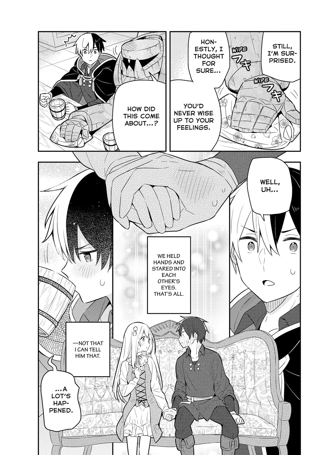 Konyaku Haki Sareta Reijo Wo Hirotta Ore Ga, Ikenai Koto Wo Oshiekomu Oishi Mono Wo Tabesasete Oshare Wo Sasete, Sekaichi Shiawasena Shojo Ni Produce! Chapter 37 page 10 - Chapter 37: All for the Naughty Confession