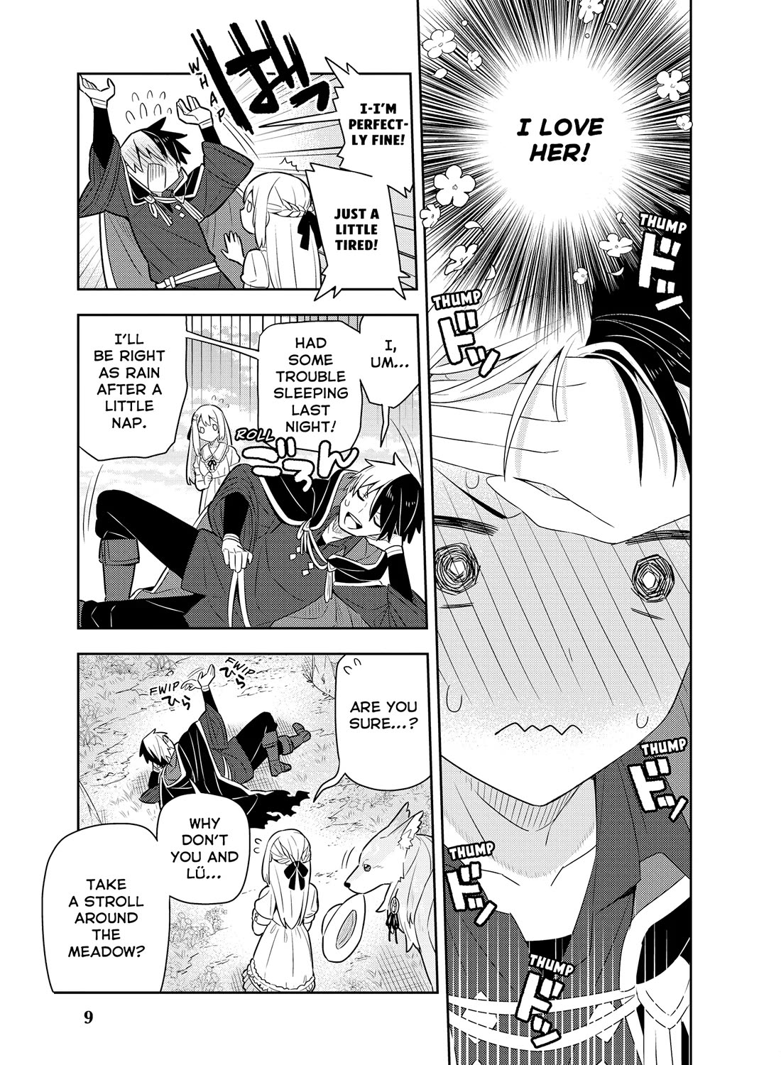 Konyaku Haki Sareta Reijo Wo Hirotta Ore Ga, Ikenai Koto Wo Oshiekomu Oishi Mono Wo Tabesasete Oshare Wo Sasete, Sekaichi Shiawasena Shojo Ni Produce! Chapter 38 page 10 - Chapter 38: The Flower Meadow Trap