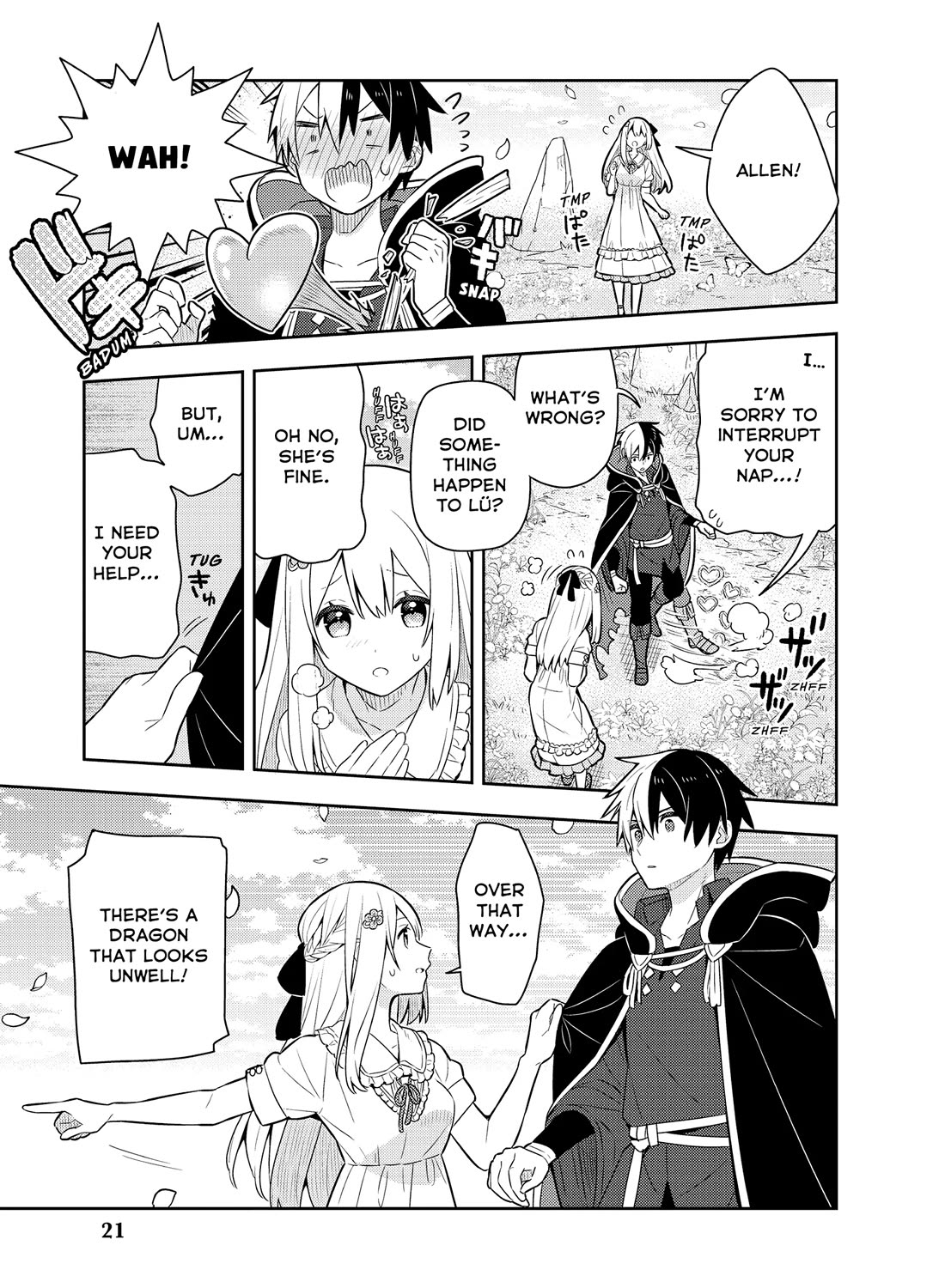 Konyaku Haki Sareta Reijo Wo Hirotta Ore Ga, Ikenai Koto Wo Oshiekomu Oishi Mono Wo Tabesasete Oshare Wo Sasete, Sekaichi Shiawasena Shojo Ni Produce! Chapter 38 page 22 - Chapter 38: The Flower Meadow Trap