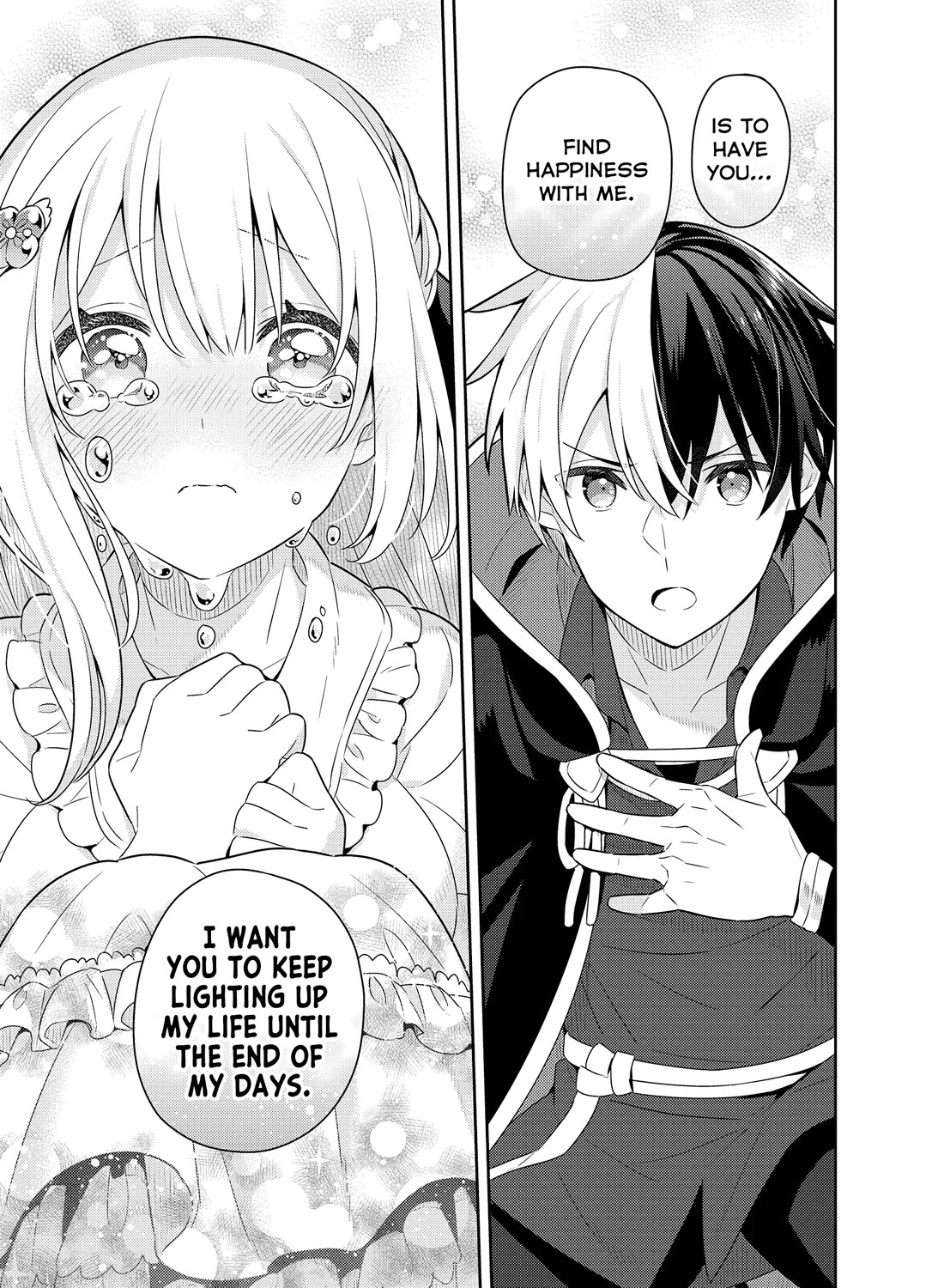 Konyaku Haki Sareta Reijo Wo Hirotta Ore Ga, Ikenai Koto Wo Oshiekomu Oishi Mono Wo Tabesasete Oshare Wo Sasete, Sekaichi Shiawasena Shojo Ni Produce! Chapter 40 page 38 - Chapter 40: Naughty Love Confession