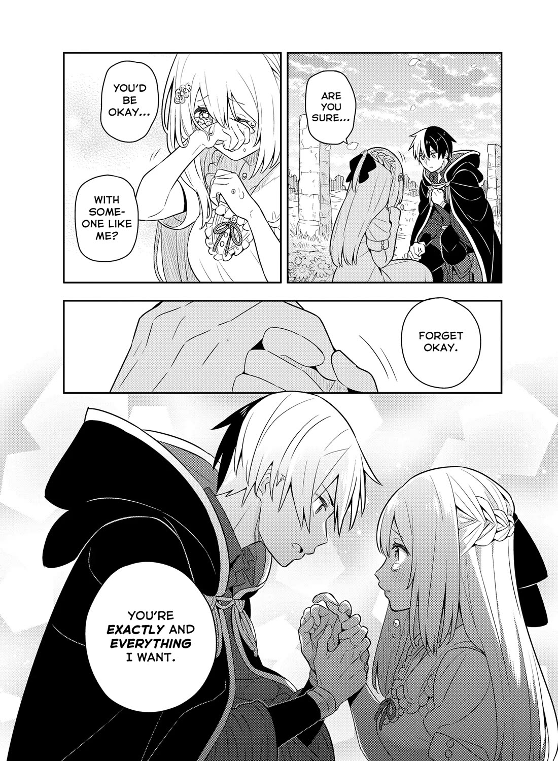Konyaku Haki Sareta Reijo Wo Hirotta Ore Ga, Ikenai Koto Wo Oshiekomu Oishi Mono Wo Tabesasete Oshare Wo Sasete, Sekaichi Shiawasena Shojo Ni Produce! Chapter 40 page 39 - Chapter 40: Naughty Love Confession