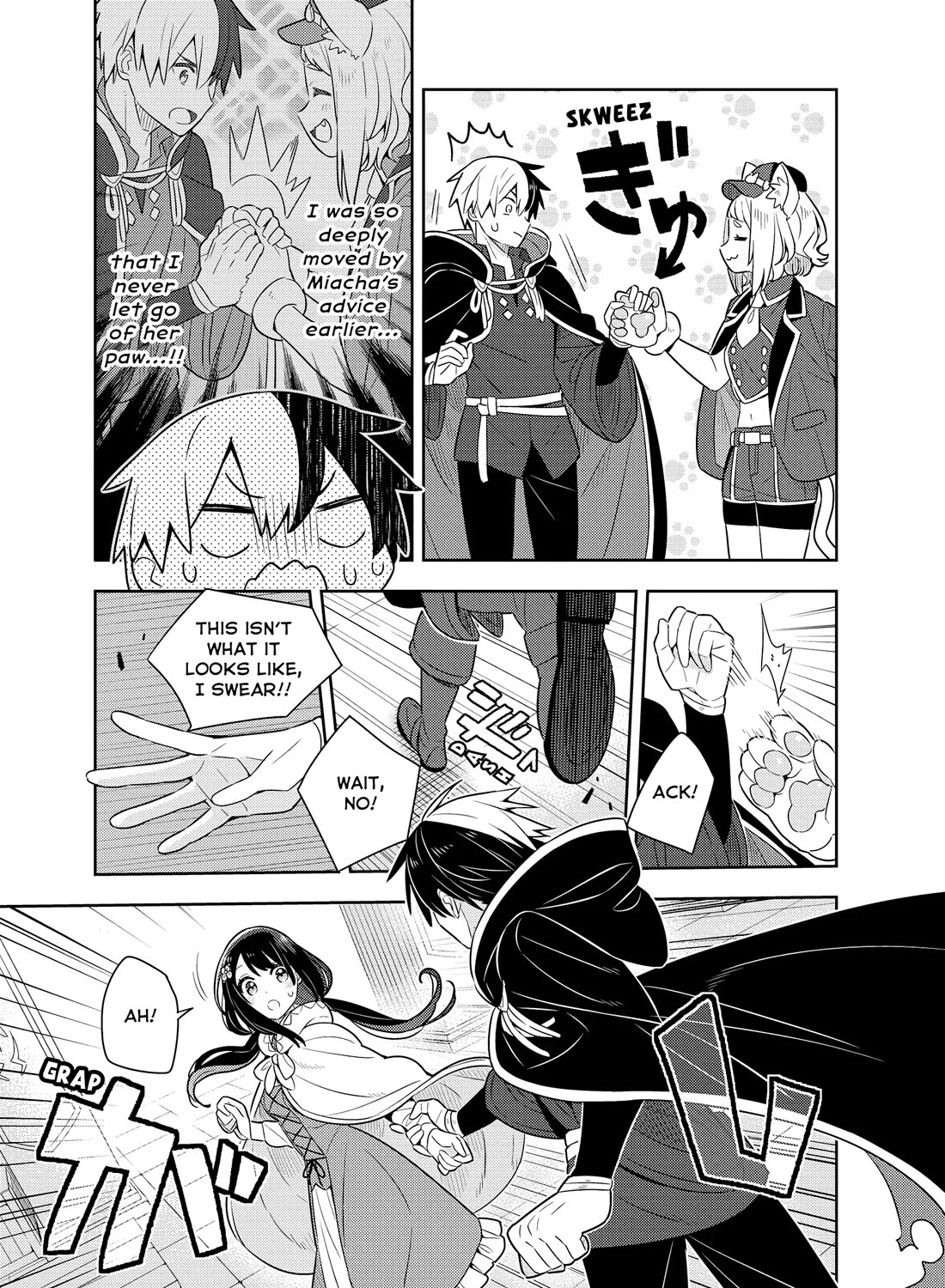 Konyaku Haki Sareta Reijo Wo Hirotta Ore Ga, Ikenai Koto Wo Oshiekomu Oishi Mono Wo Tabesasete Oshare Wo Sasete, Sekaichi Shiawasena Shojo Ni Produce! Chapter 42 page 10 - Chapter 42: The Secret Order of Protective Knights