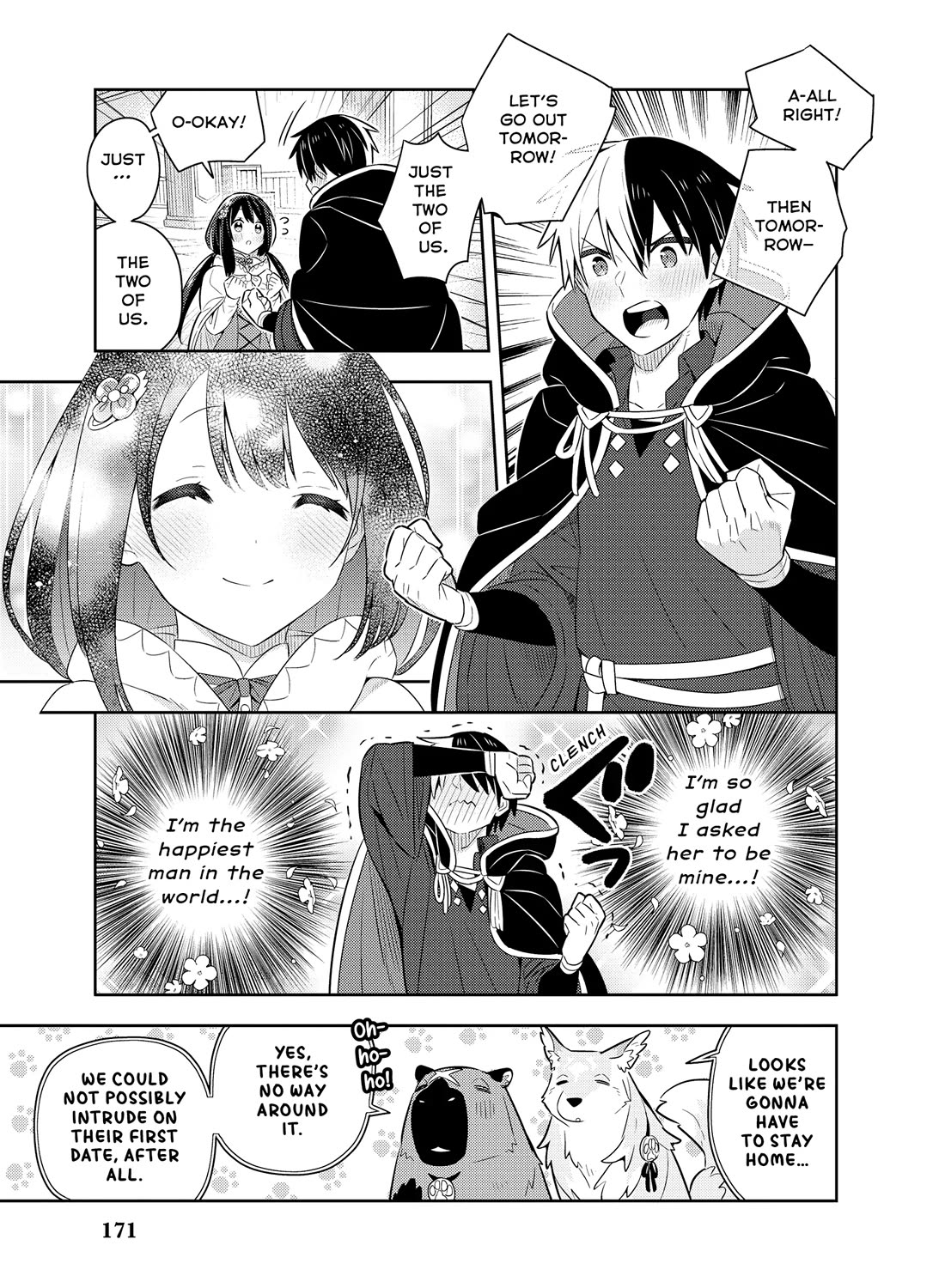 Konyaku Haki Sareta Reijo Wo Hirotta Ore Ga, Ikenai Koto Wo Oshiekomu Oishi Mono Wo Tabesasete Oshare Wo Sasete, Sekaichi Shiawasena Shojo Ni Produce! Chapter 42 page 18 - Chapter 42: The Secret Order of Protective Knights