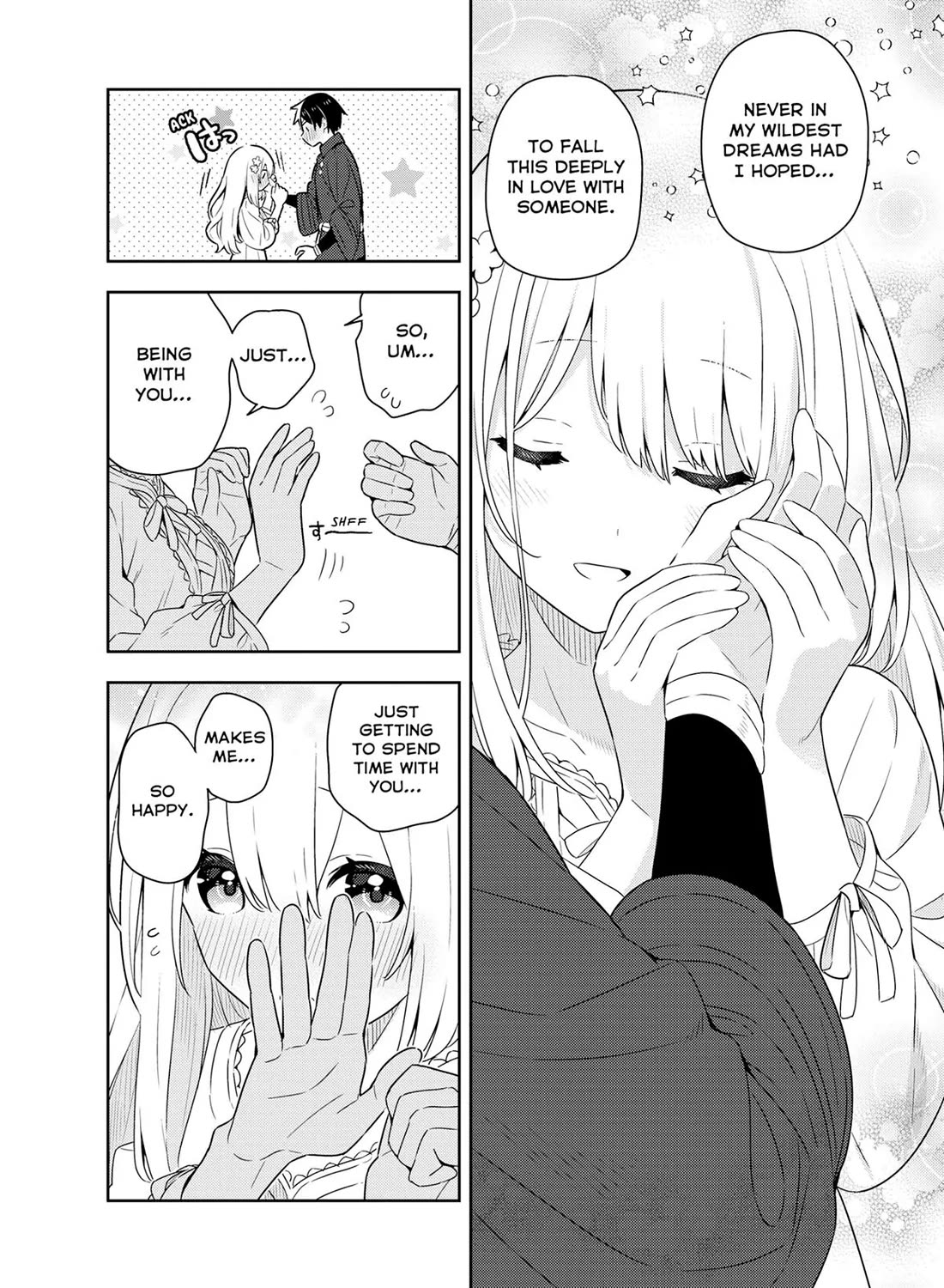 Konyaku Haki Sareta Reijo Wo Hirotta Ore Ga, Ikenai Koto Wo Oshiekomu Oishi Mono Wo Tabesasete Oshare Wo Sasete, Sekaichi Shiawasena Shojo Ni Produce! Chapter 43 page 11 - Chapter 43: Naughty First Date