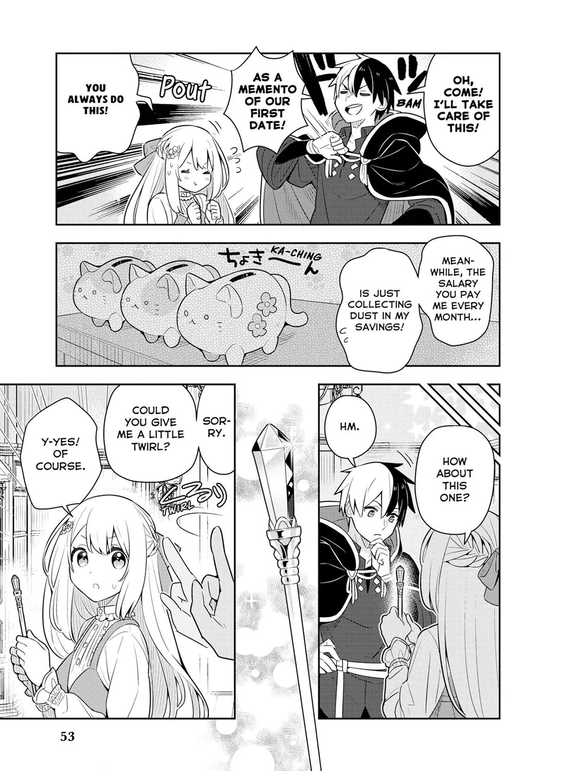 Konyaku Haki Sareta Reijo Wo Hirotta Ore Ga, Ikenai Koto Wo Oshiekomu Oishi Mono Wo Tabesasete Oshare Wo Sasete, Sekaichi Shiawasena Shojo Ni Produce! Chapter 44 page 17 - Chapter 44: Shopping for Magic Items