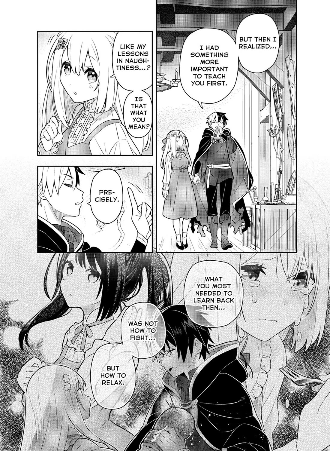 Konyaku Haki Sareta Reijo Wo Hirotta Ore Ga, Ikenai Koto Wo Oshiekomu Oishi Mono Wo Tabesasete Oshare Wo Sasete, Sekaichi Shiawasena Shojo Ni Produce! Chapter 44 page 6 - Chapter 44: Shopping for Magic Items