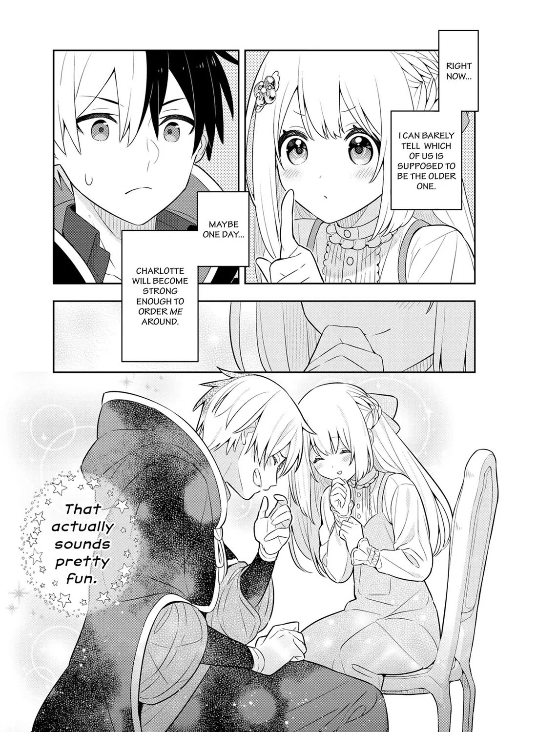 Konyaku Haki Sareta Reijo Wo Hirotta Ore Ga, Ikenai Koto Wo Oshiekomu Oishi Mono Wo Tabesasete Oshare Wo Sasete, Sekaichi Shiawasena Shojo Ni Produce! Chapter 45 page 31 - Chapter 45: Charlotte's Future