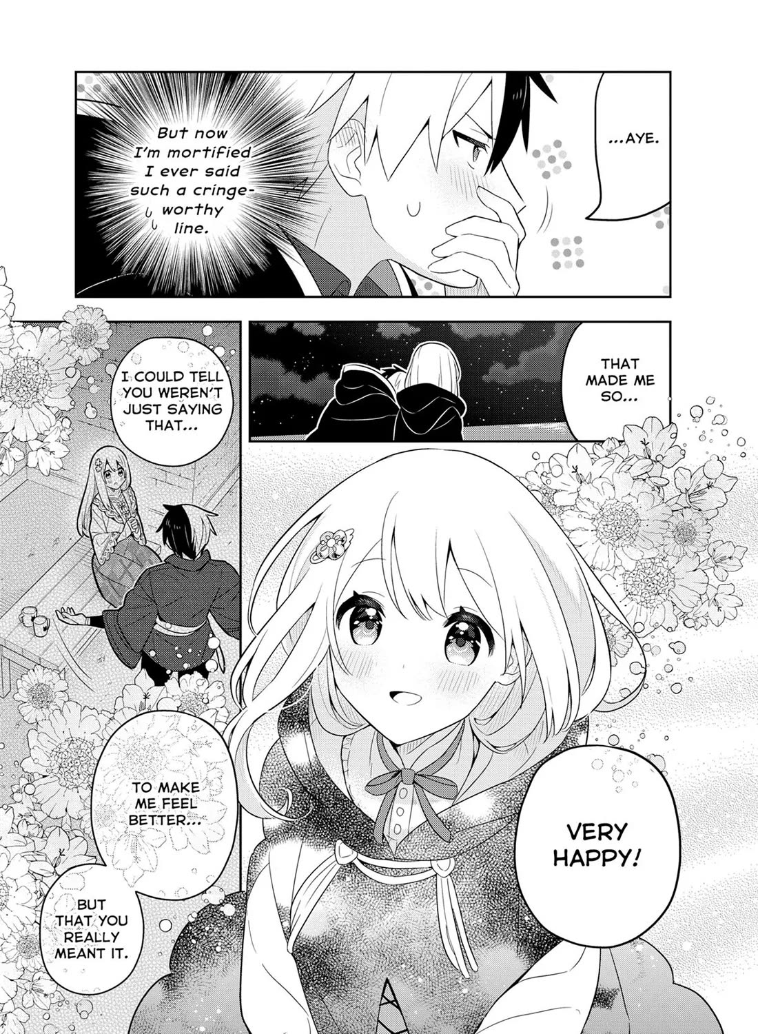 Konyaku Haki Sareta Reijo Wo Hirotta Ore Ga, Ikenai Koto Wo Oshiekomu Oishi Mono Wo Tabesasete Oshare Wo Sasete, Sekaichi Shiawasena Shojo Ni Produce! Chapter 47.5 page 4 - Chapter 47.5: New Short Story: Naughty Sweet Nothings