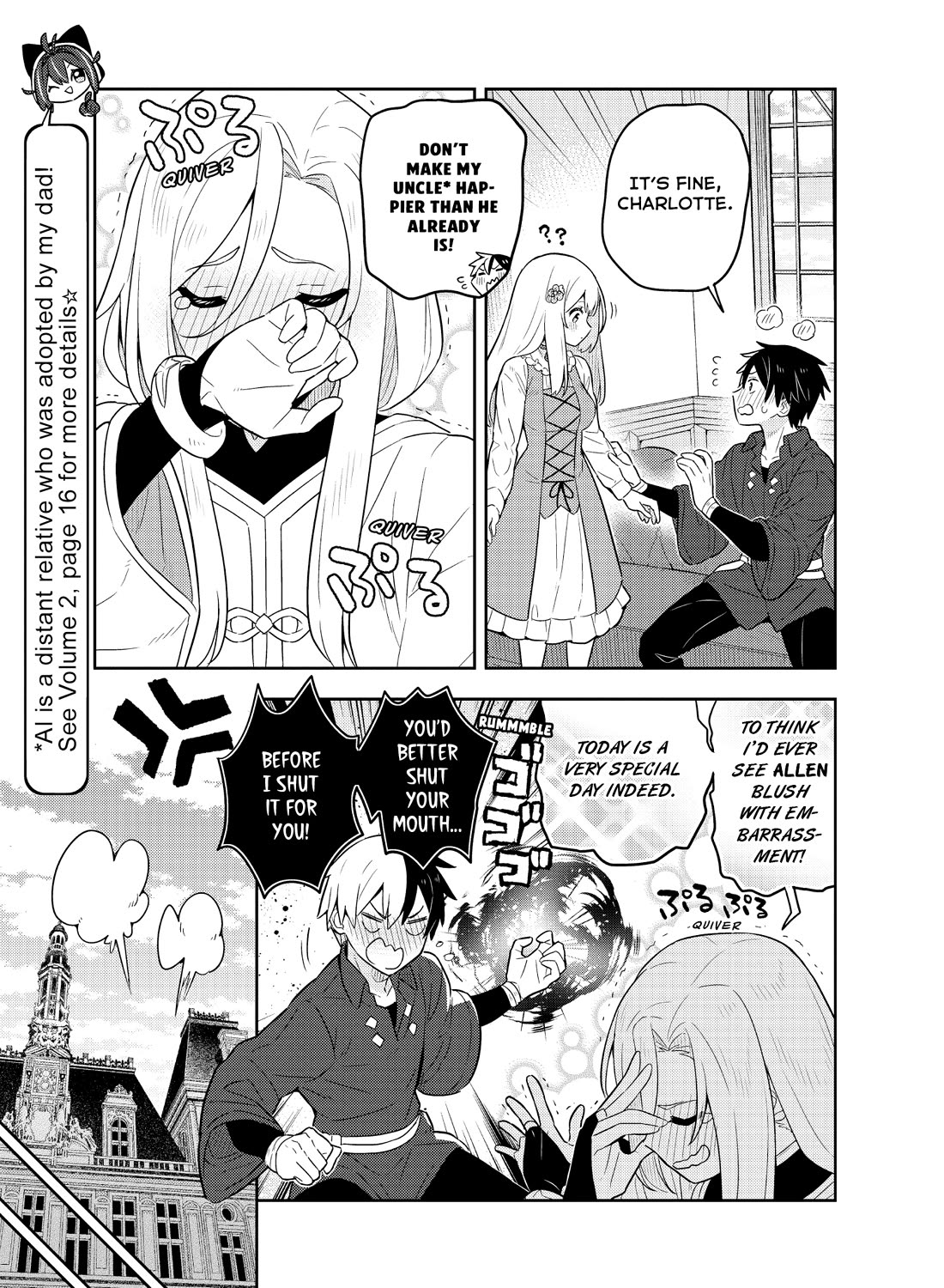 Konyaku Haki Sareta Reijo Wo Hirotta Ore Ga, Ikenai Koto Wo Oshiekomu Oishi Mono Wo Tabesasete Oshare Wo Sasete, Sekaichi Shiawasena Shojo Ni Produce! Chapter 48 page 10 - Chapter 48: The Crawford Family