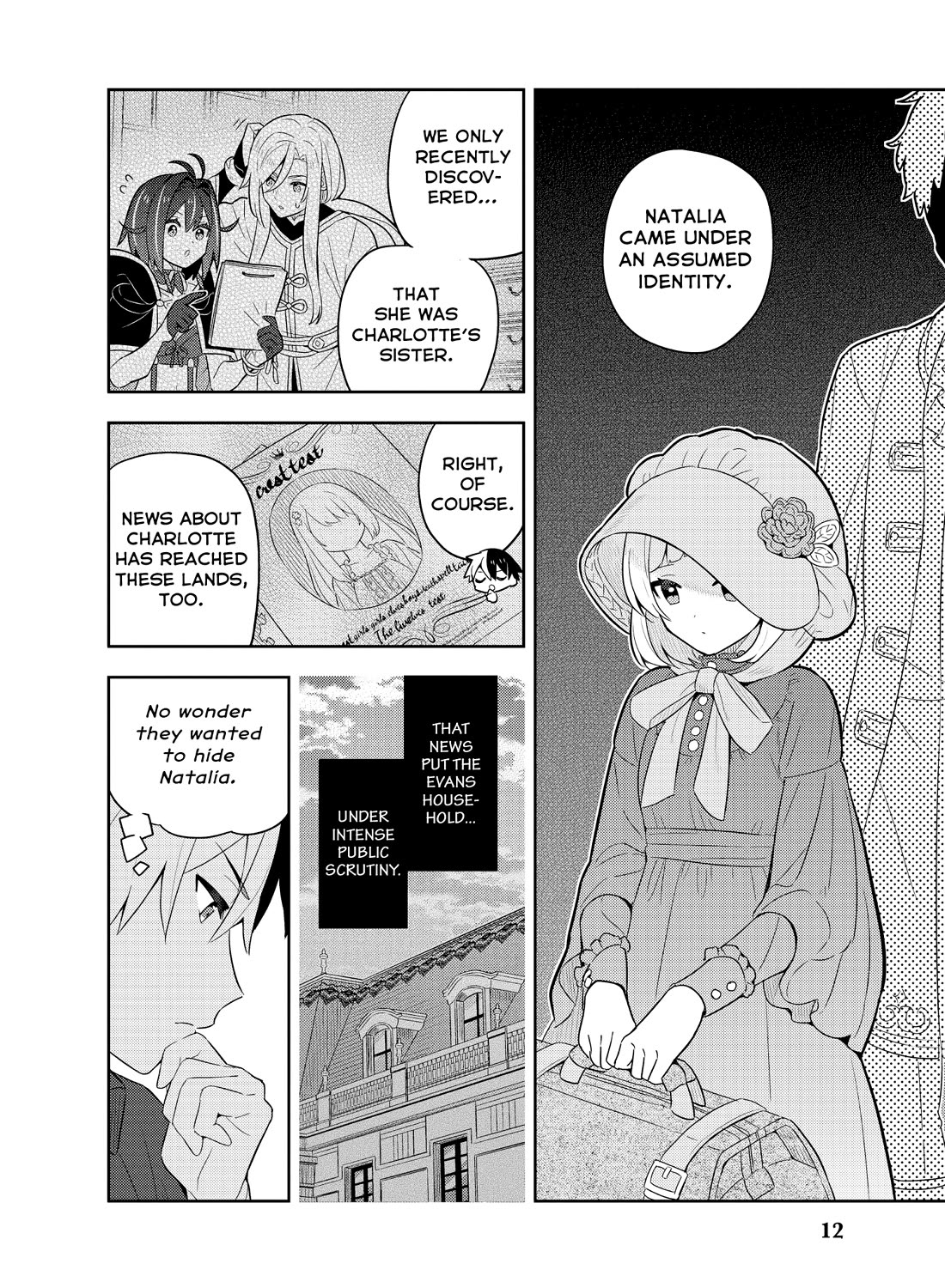 Konyaku Haki Sareta Reijo Wo Hirotta Ore Ga, Ikenai Koto Wo Oshiekomu Oishi Mono Wo Tabesasete Oshare Wo Sasete, Sekaichi Shiawasena Shojo Ni Produce! Chapter 48 page 13 - Chapter 48: The Crawford Family