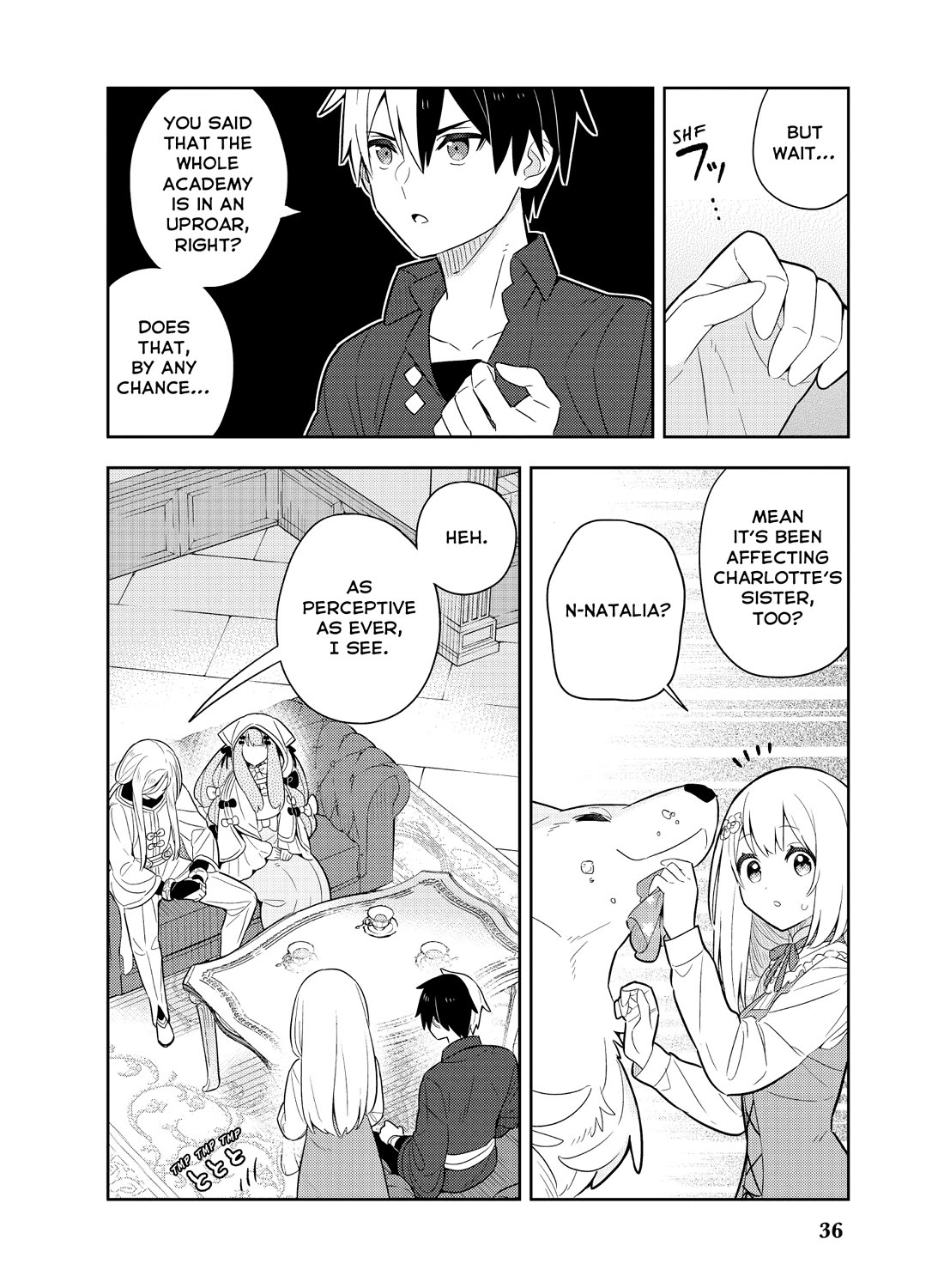 Konyaku Haki Sareta Reijo Wo Hirotta Ore Ga, Ikenai Koto Wo Oshiekomu Oishi Mono Wo Tabesasete Oshare Wo Sasete, Sekaichi Shiawasena Shojo Ni Produce! Chapter 48 page 36 - Chapter 48: The Crawford Family