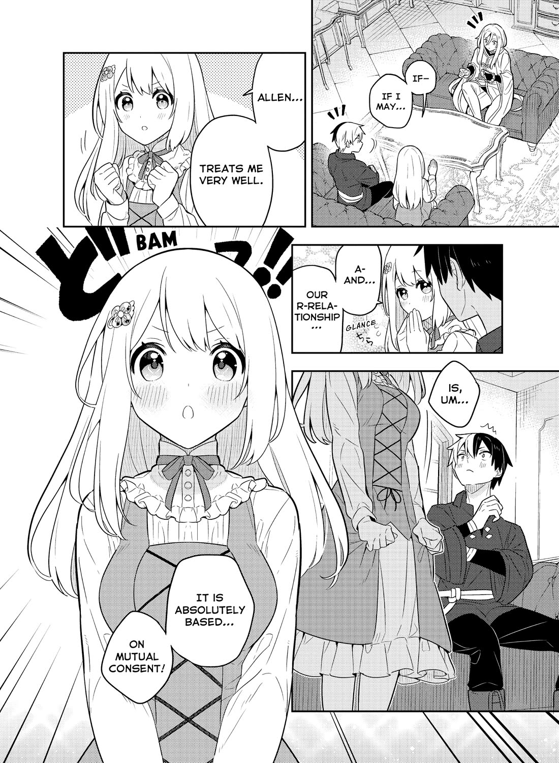 Konyaku Haki Sareta Reijo Wo Hirotta Ore Ga, Ikenai Koto Wo Oshiekomu Oishi Mono Wo Tabesasete Oshare Wo Sasete, Sekaichi Shiawasena Shojo Ni Produce! Chapter 48 page 9 - Chapter 48: The Crawford Family